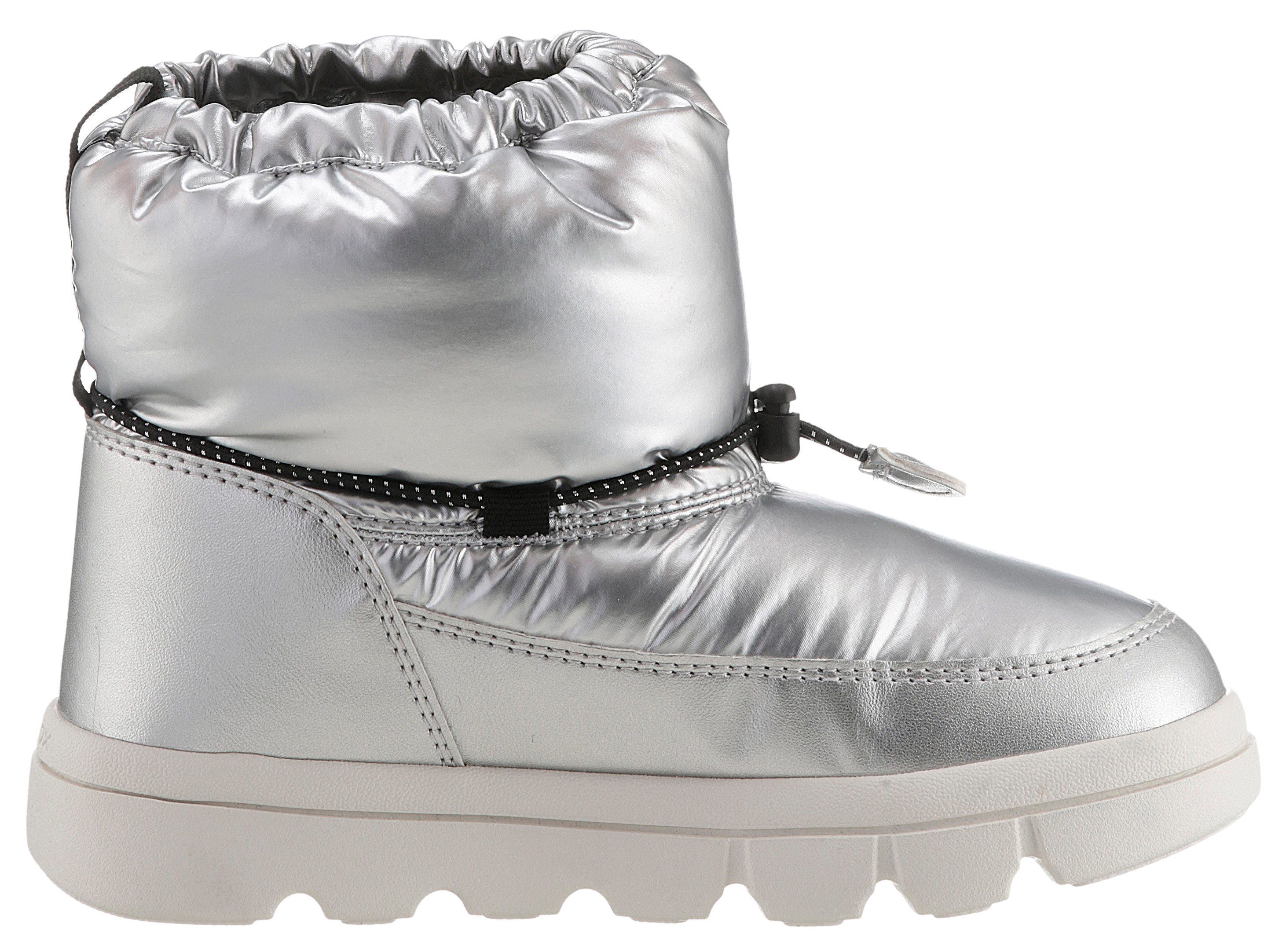 Geox Winterlaarzen J WILLABOOM GIRL B ABX Klittenbandlaarzen, babylaarzen sneeuwlaarzen met snel sluiting