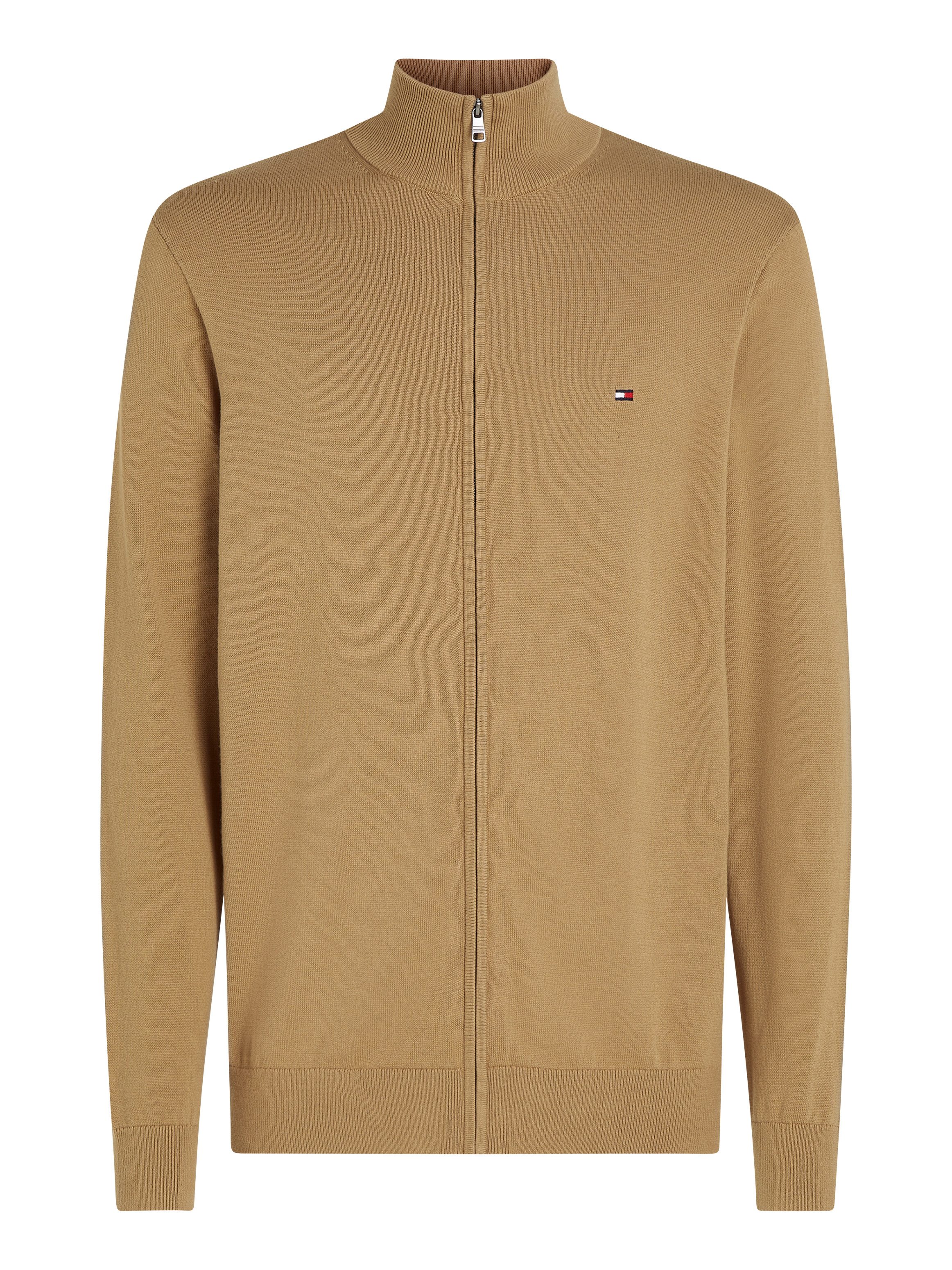 Tommy Hilfiger Vest ESSENTIAL COTTON ZIP THRU