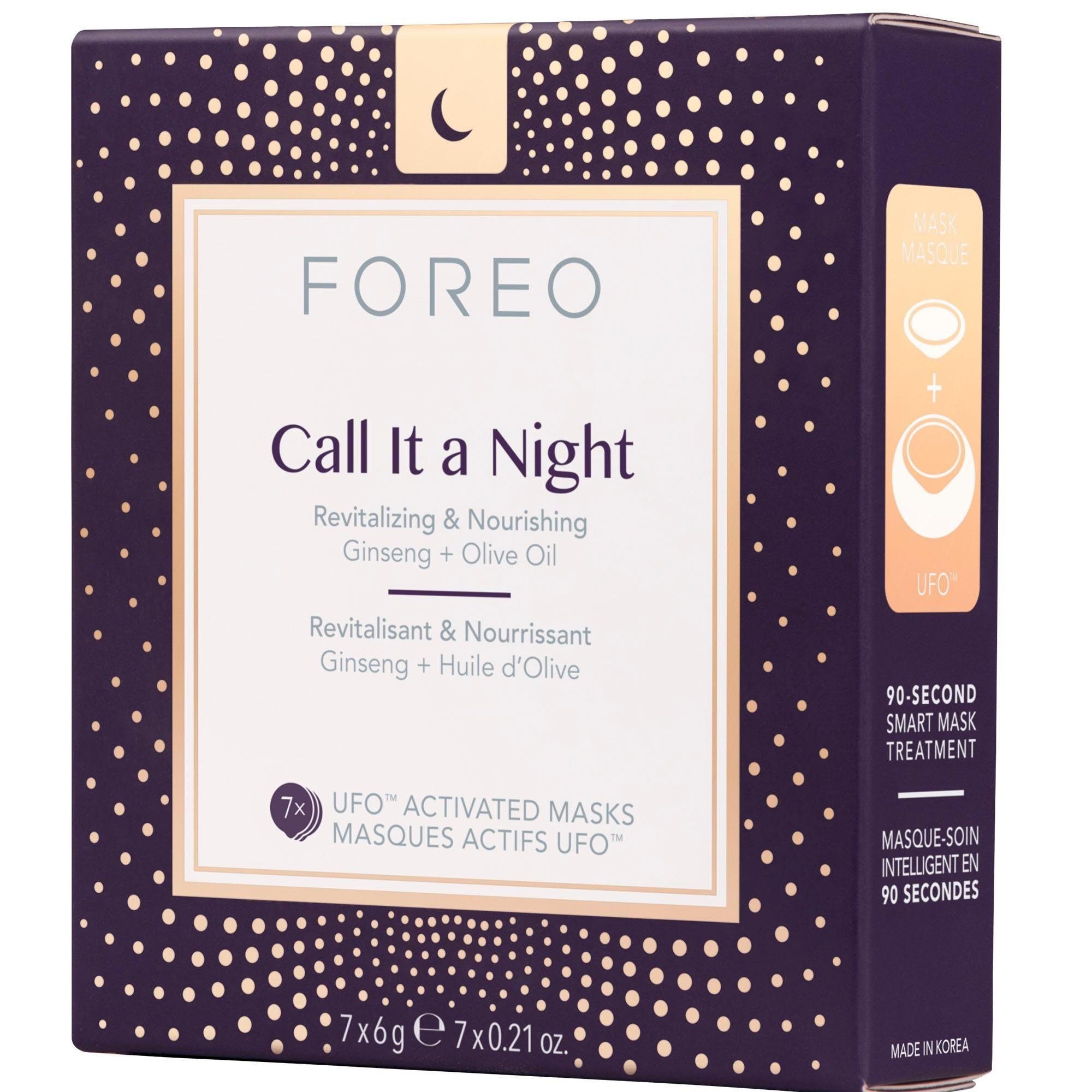 FOREO Masker Call It a Night 7 x 6 g, compatibel met ufo & ufo mini (set)