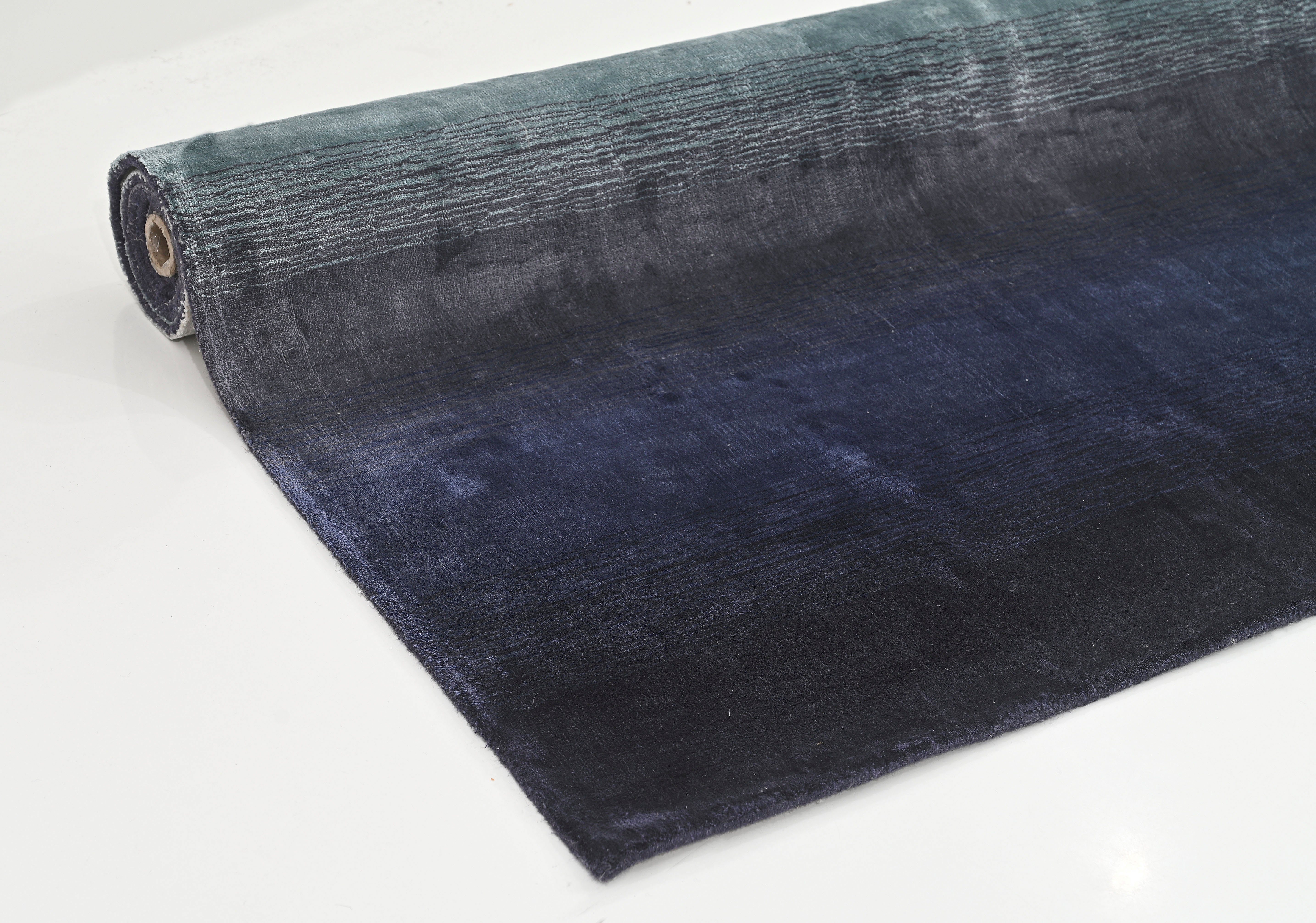 Home affaire Vloerkleed Katalin, met de hand geweven, vloerkleden van 100% viscose, in kleur changerend