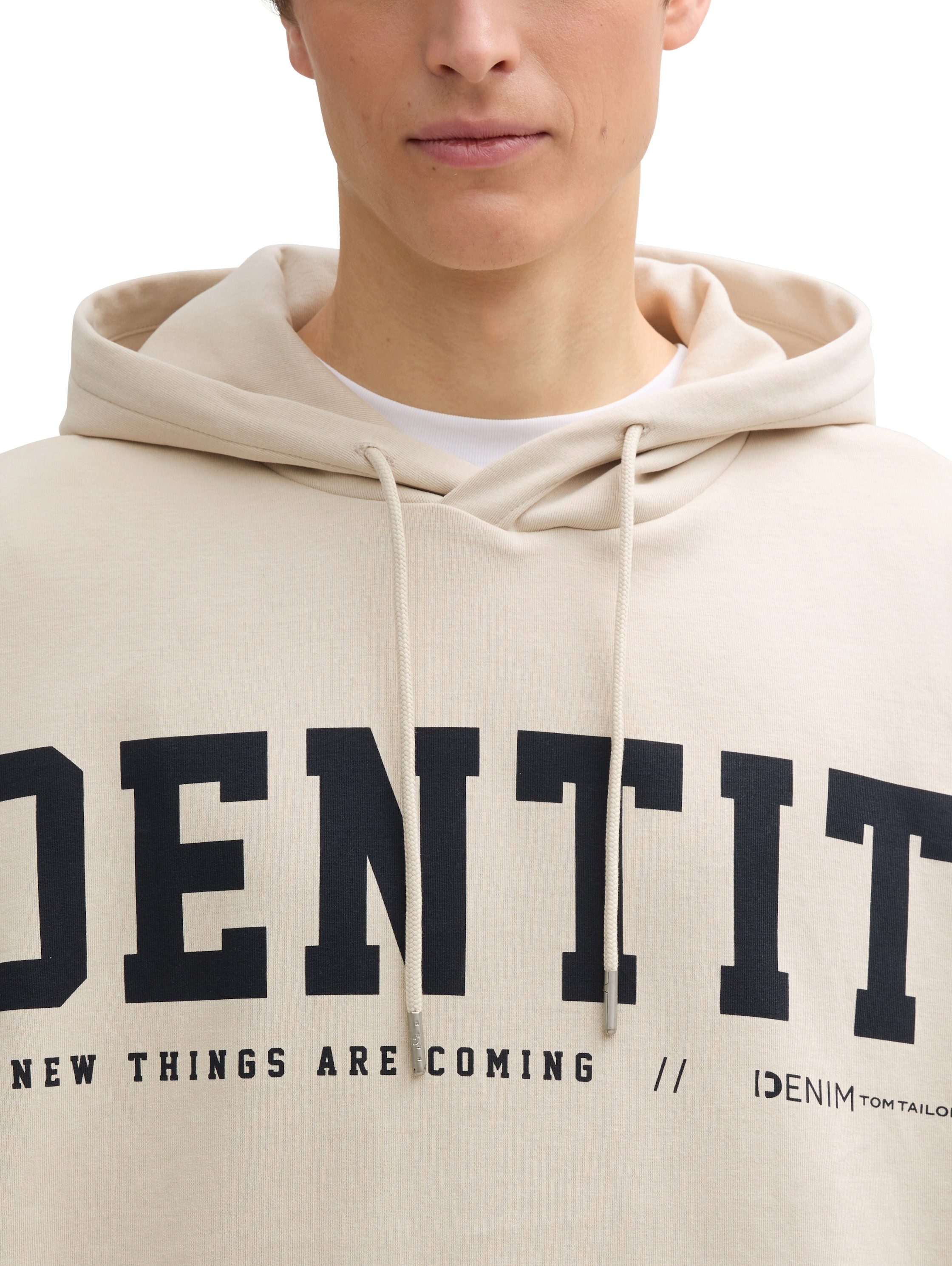 Tom Tailor Denim Hoodie met statement-print