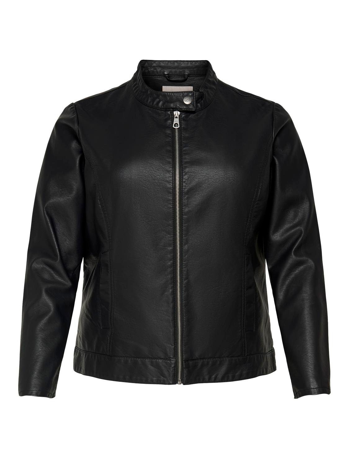 ONLY CARMAKOMA Imitatieleren jack CARROBBER FAUX LEATHER JACKET NOOS