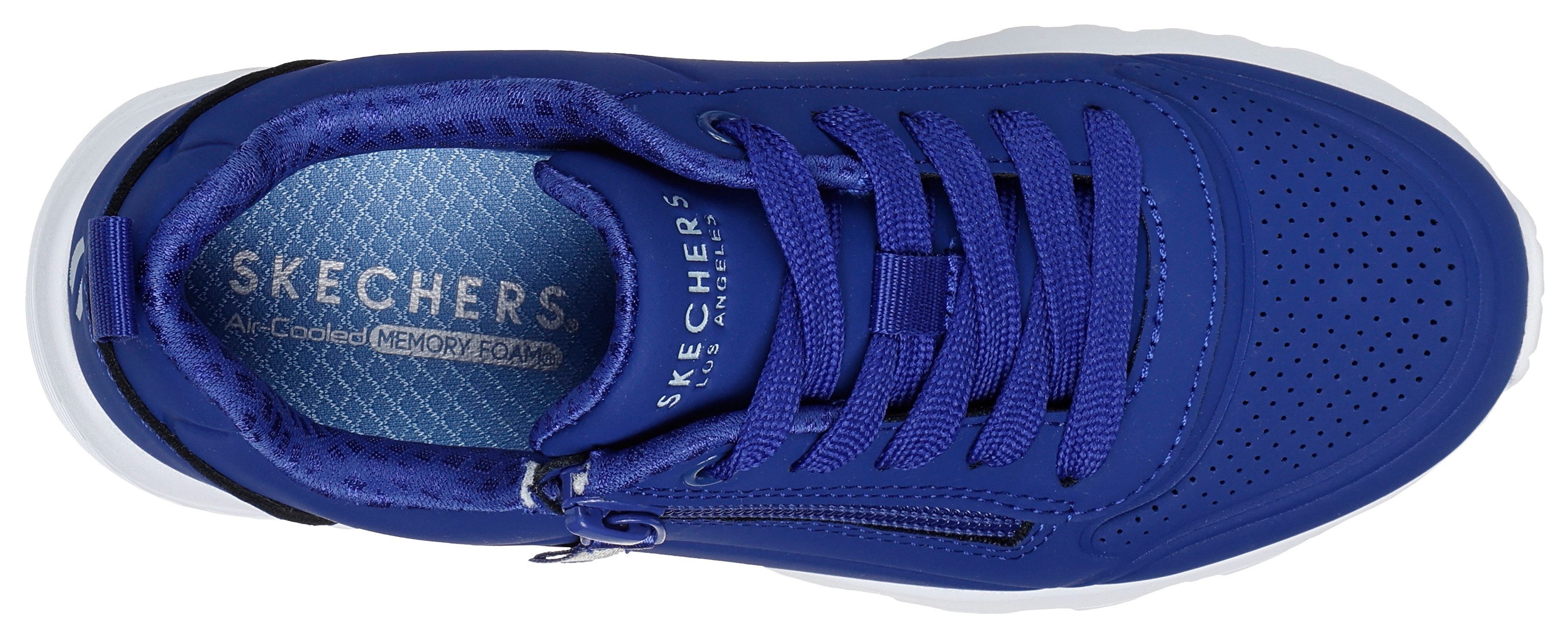 Skechers Sneakers UNO LITE , plateausneaker, chunky sneaker, wedge sneaker met coole loopzool