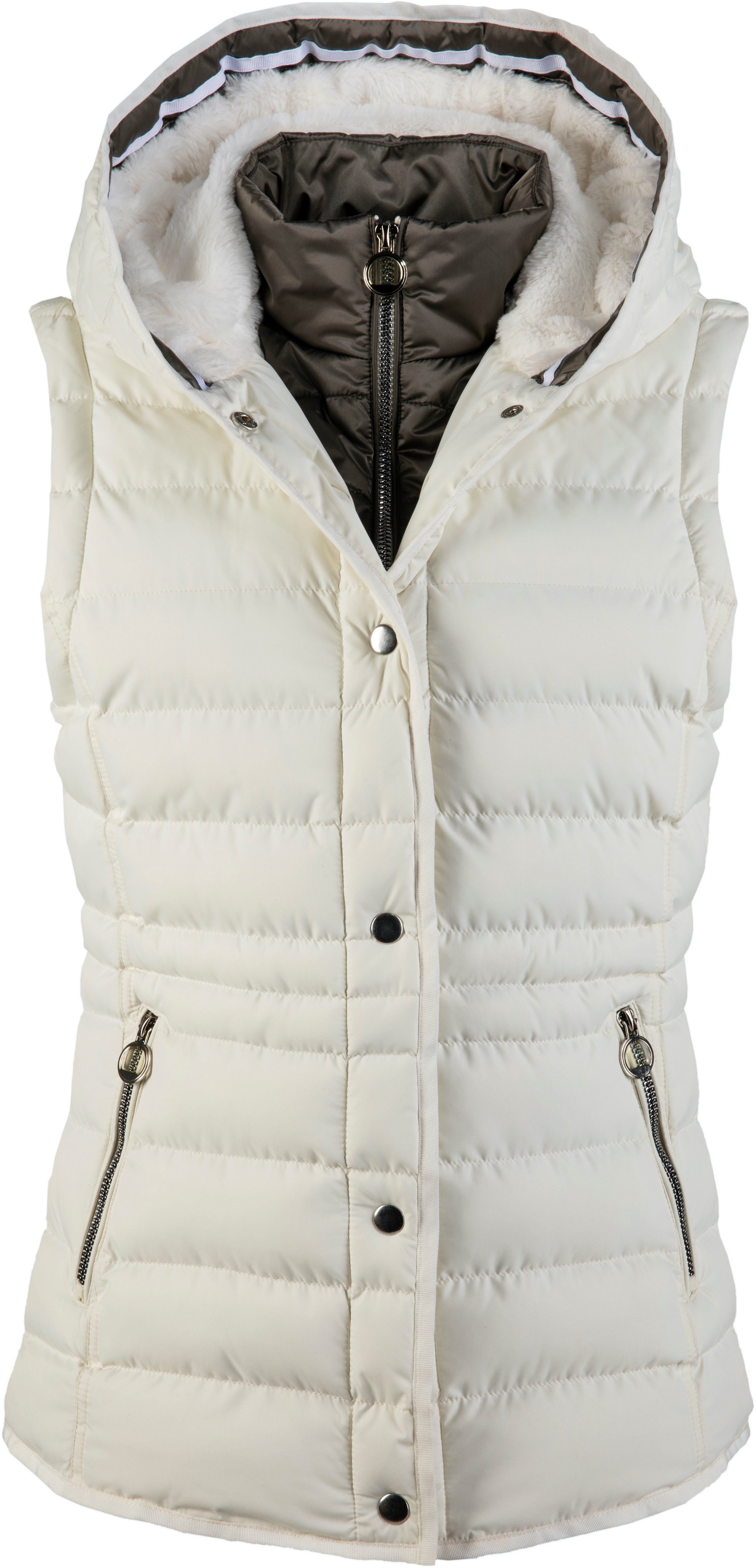 LPO Bodywarmer GILMOUR VEST Women dames bodywarmers maat 40/42 (M) wit
