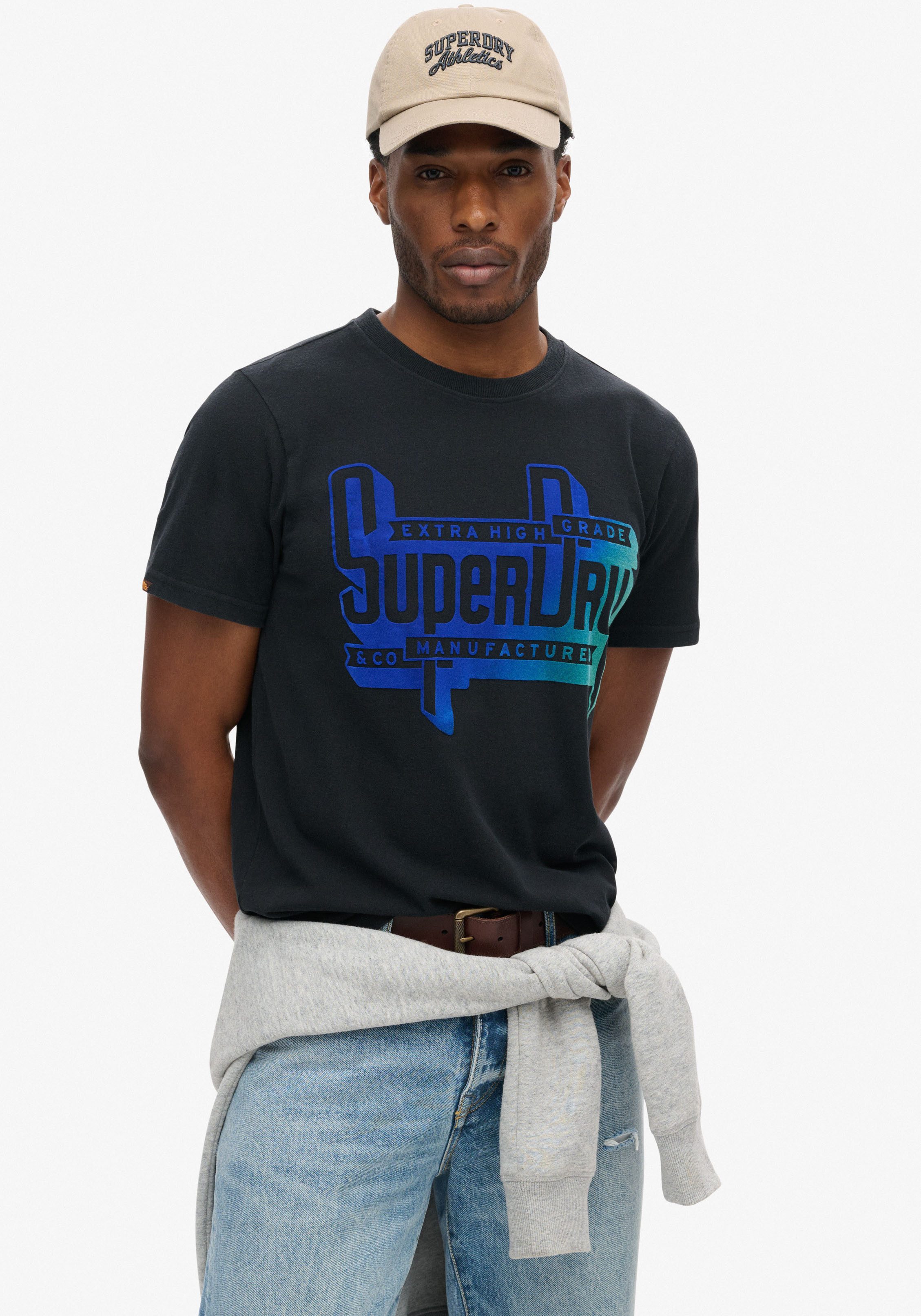 NU 20% KORTING: Superdry Shirt met ronde hals