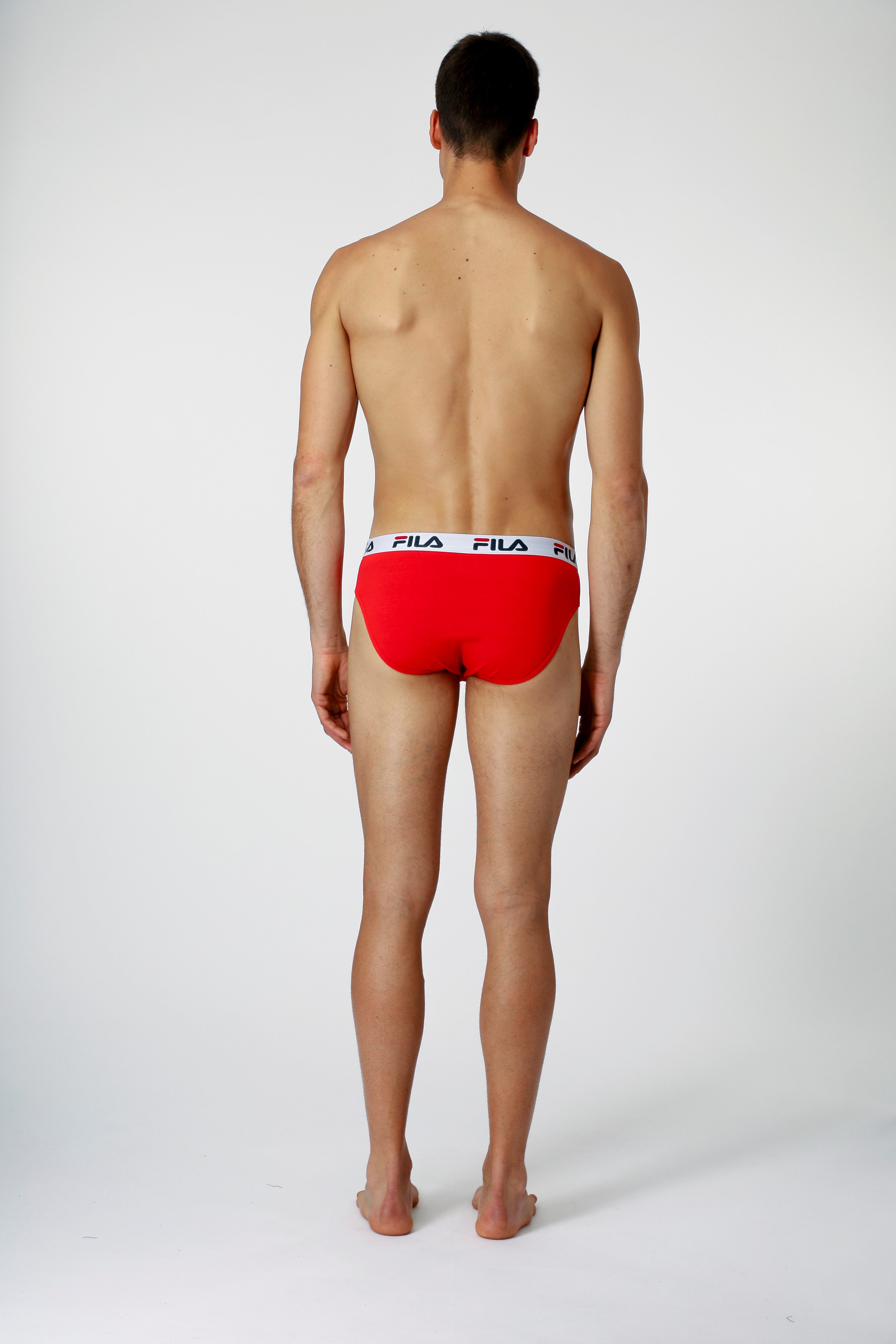Fila Slip MAN BRIEF met elastische logoband (Set van 3)