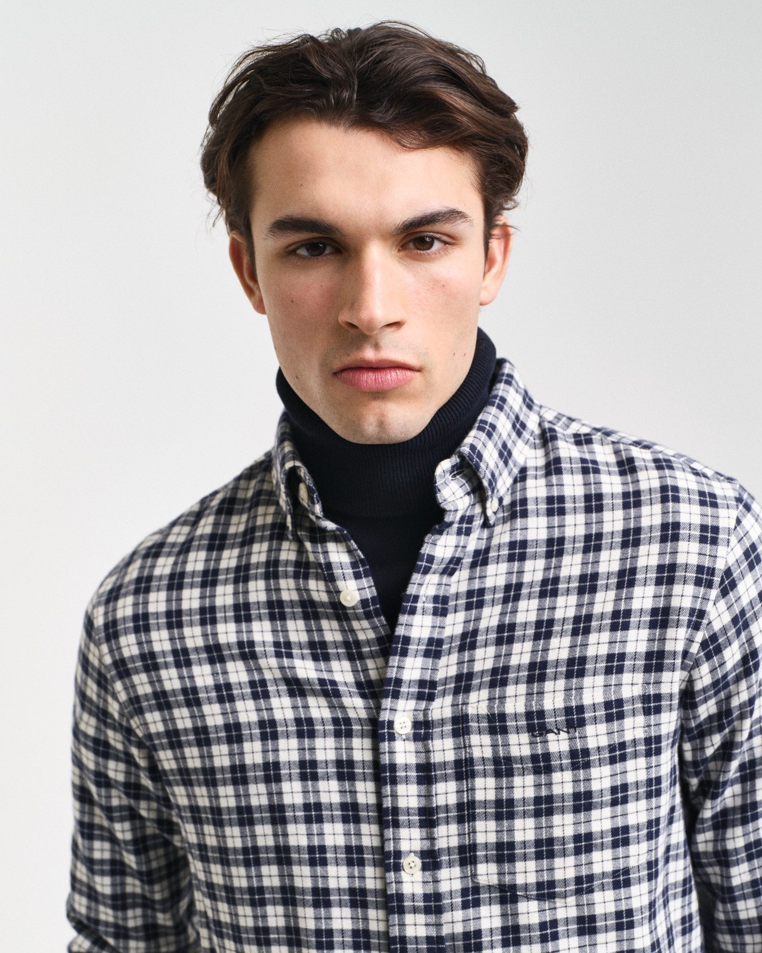 Gant Overhemd met lange mouwen REG FLANNEL CHECK SHIRT