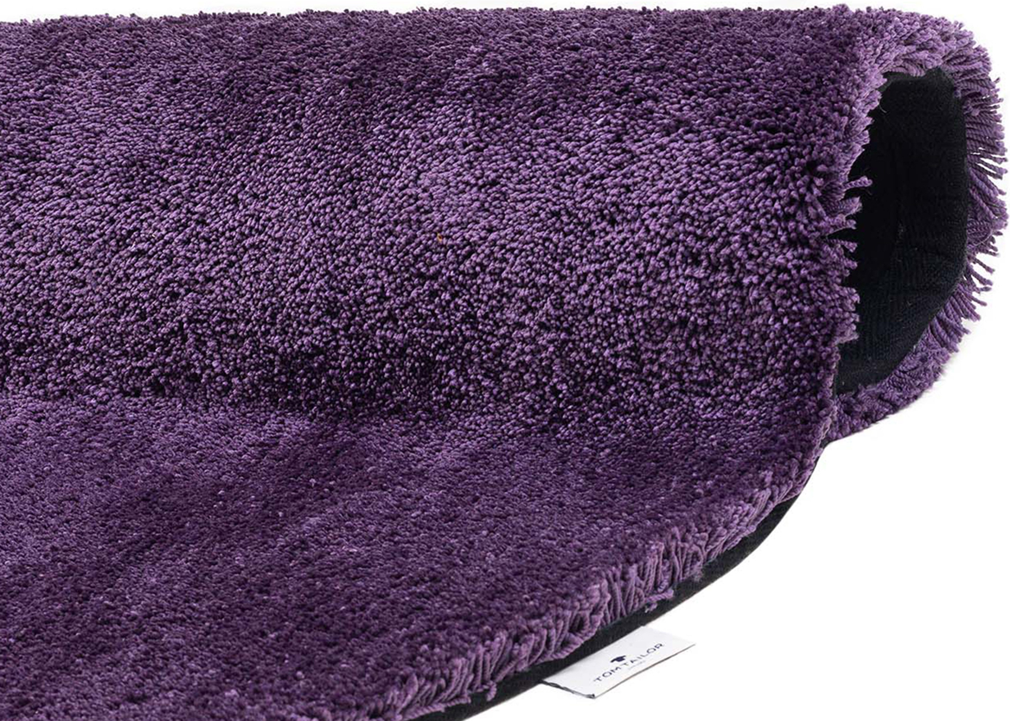 TOM TAILOR HOME Hoogpolig vloerkleed Shaggy-vloerkleed Cozy Uni kleuren, ook in pastelkleuren, zacht & knuffelig