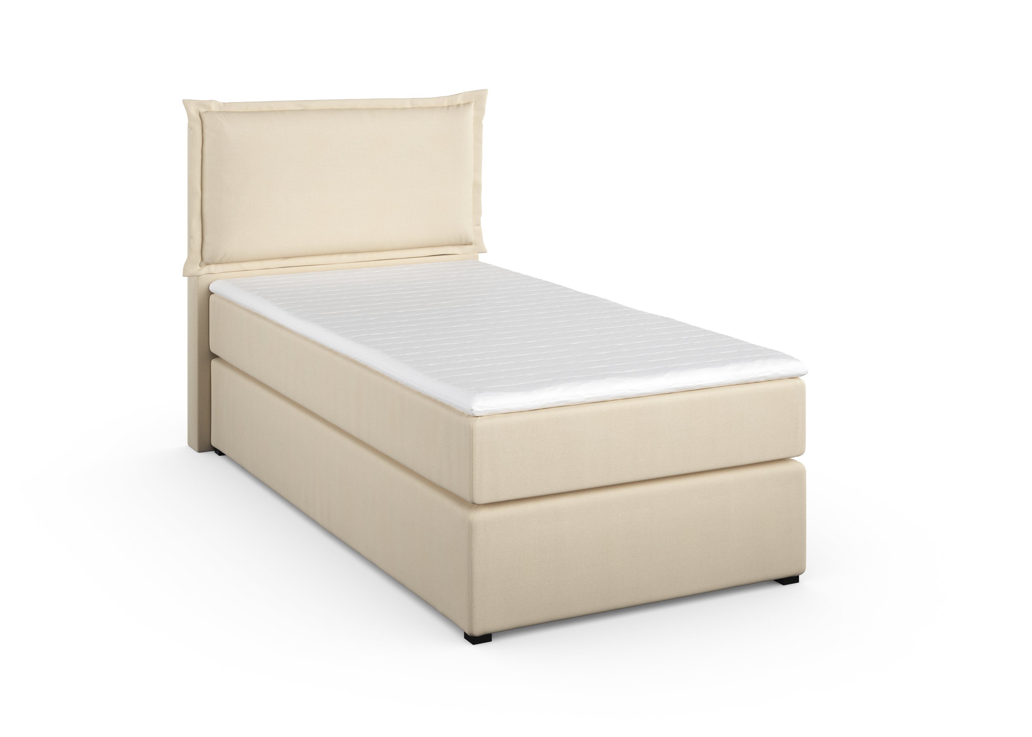 Home affaire Boxspring Lysann 5-voudig verstelbaar hoofdbord, in 4 breedten, 3 matrassoorten