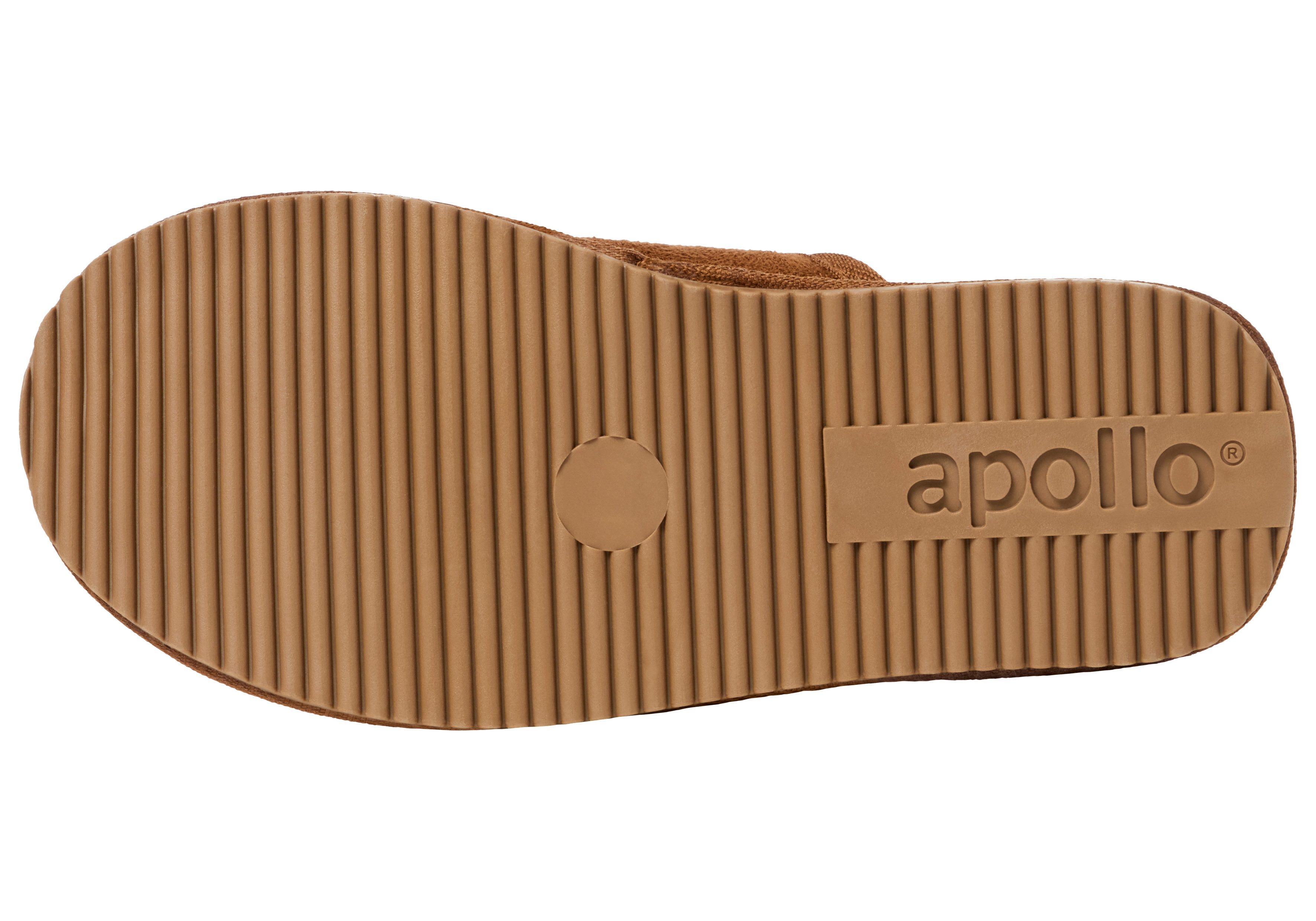 Apollo Pantoffels Heren Schoenen Bruin