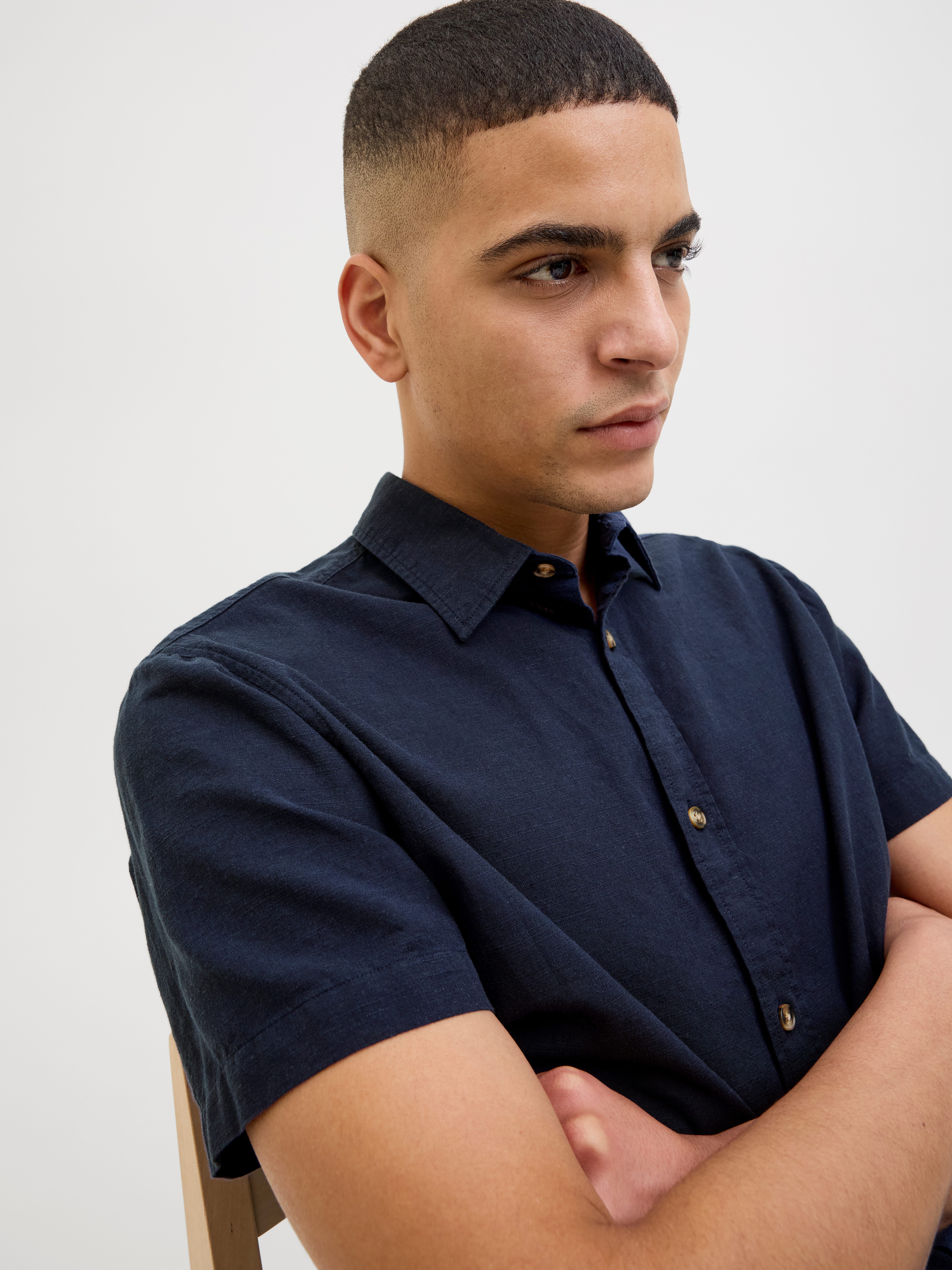 Jack & Jones Overhemd met korte mouwen JJESUMMER SHIRT SS SN