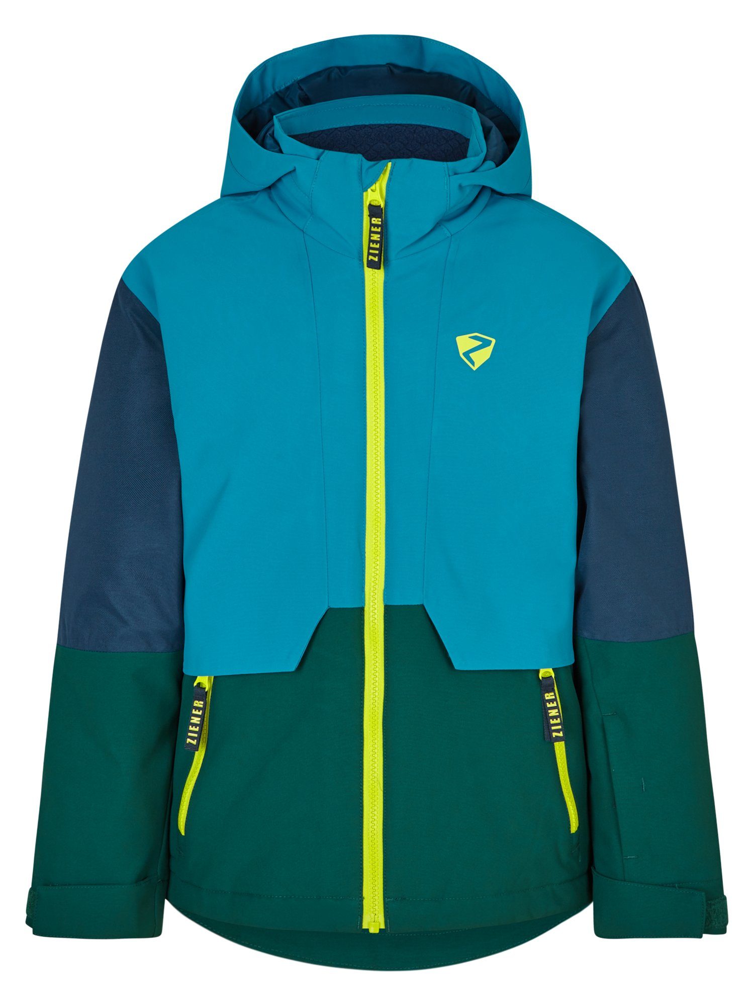 Ziener Ski-jack AZAM kinderen outdoorjassen maat 116 blauw
