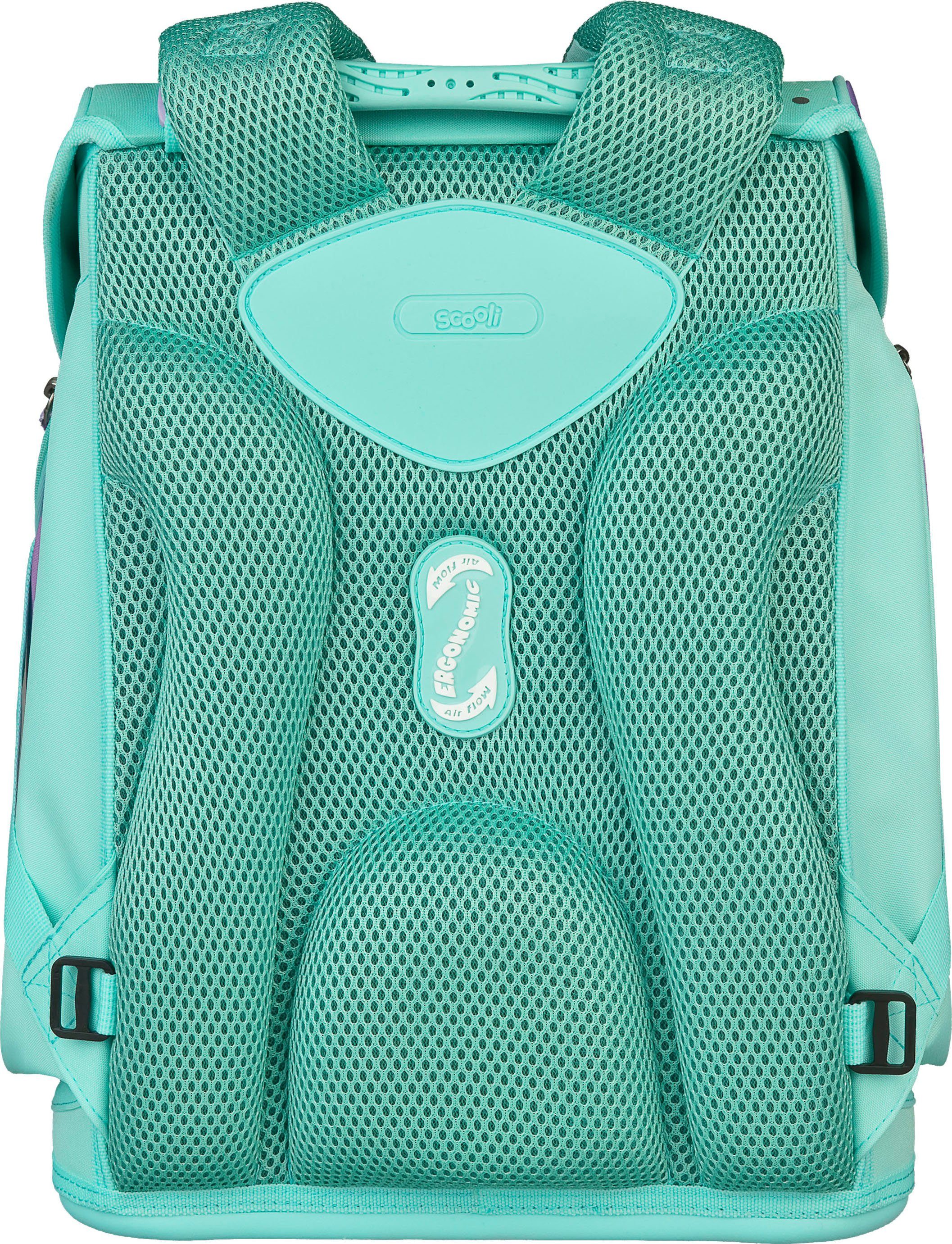 Scooli Schooltas EasyFit, Butterfly Wishes (5-delig)