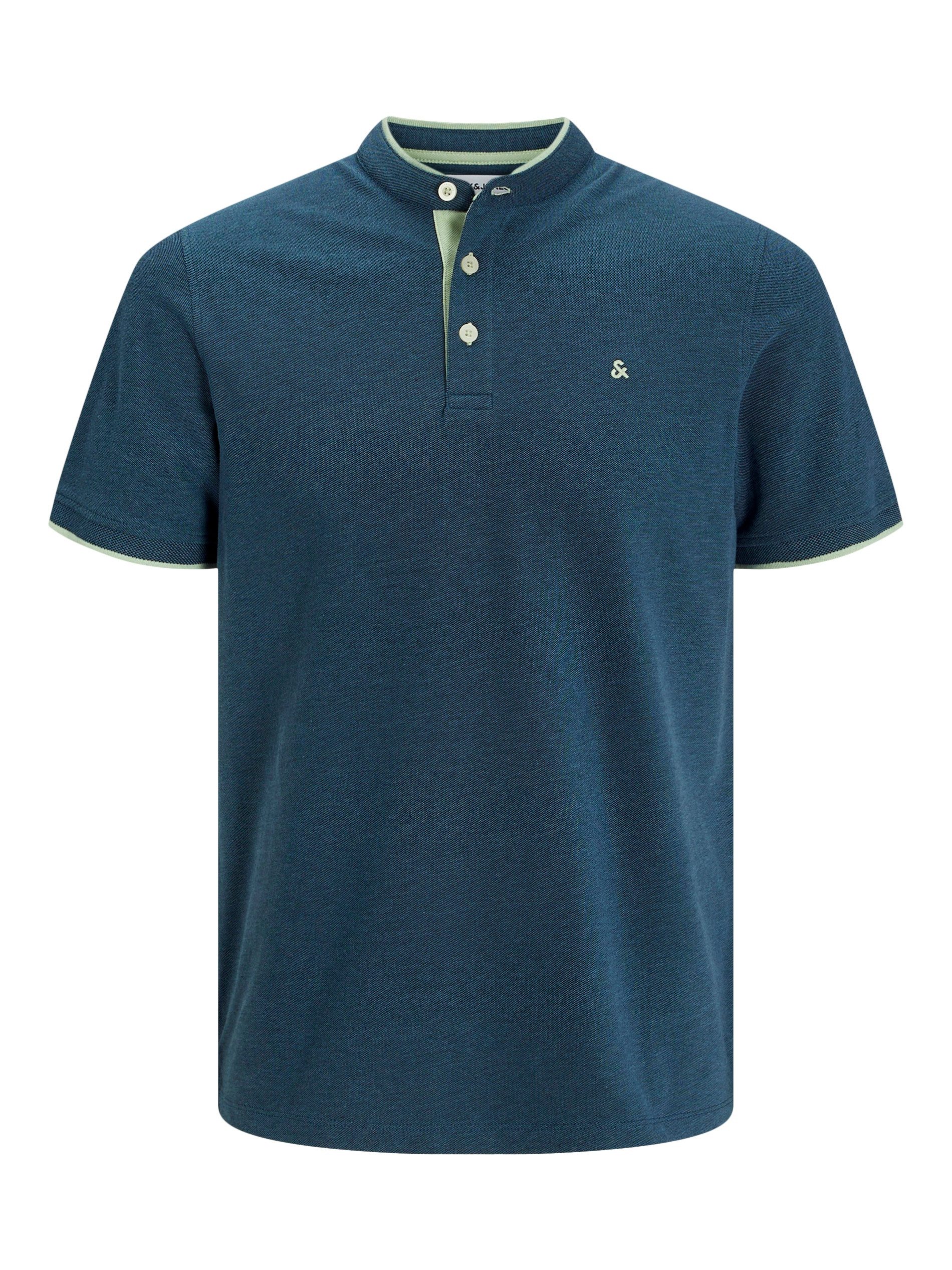 Jack & Jones Poloshirt JJEPAULOS MAO POLO met geborduurd logo