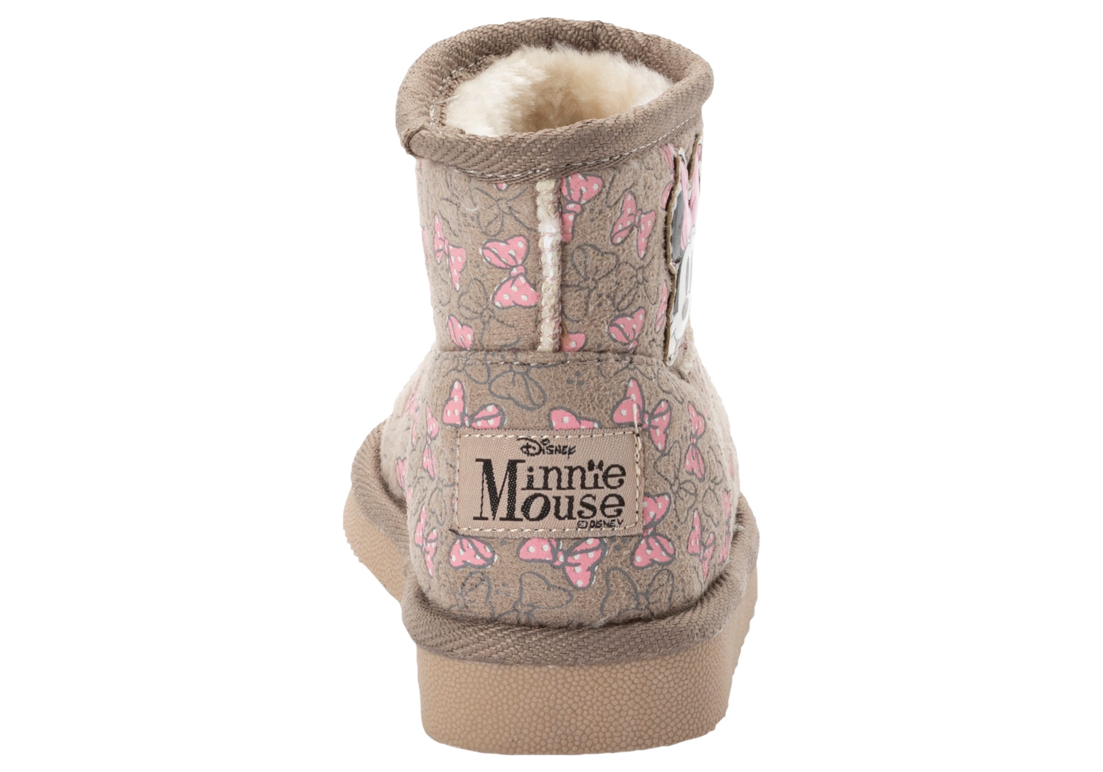 Disney Boots zonder sluiting Minnie Winterlaarzen, snowboots, winterschoenen, gevoerd