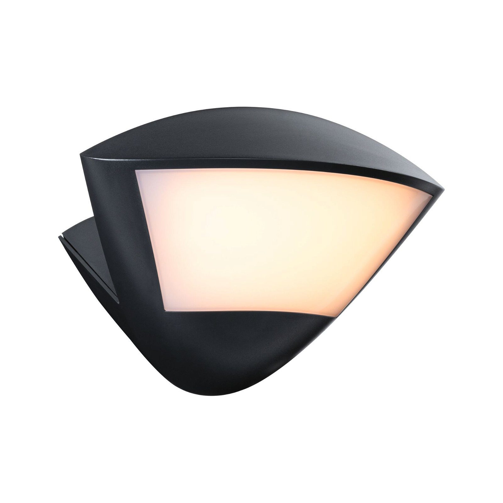 Paulmann Led-wandlamp voor buiten Skyla IP44 226x164mm 10W 840lm 230V Antraciet Aluminium (1 stuk)