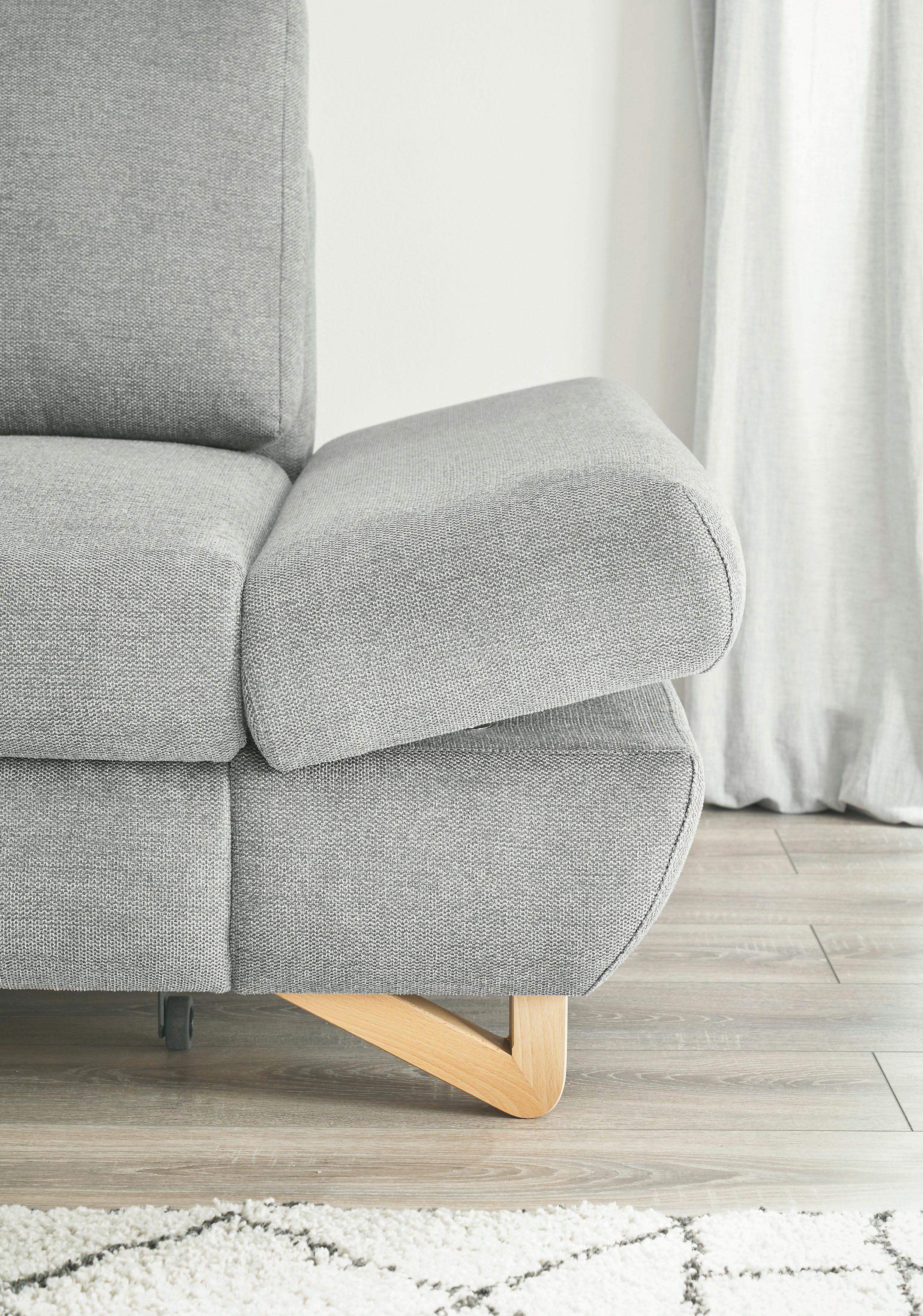 INOSIGN Slaapbank City/Giron comfortabele slaapbank (ligoppervlak 245 x 138 cm) en bedlade