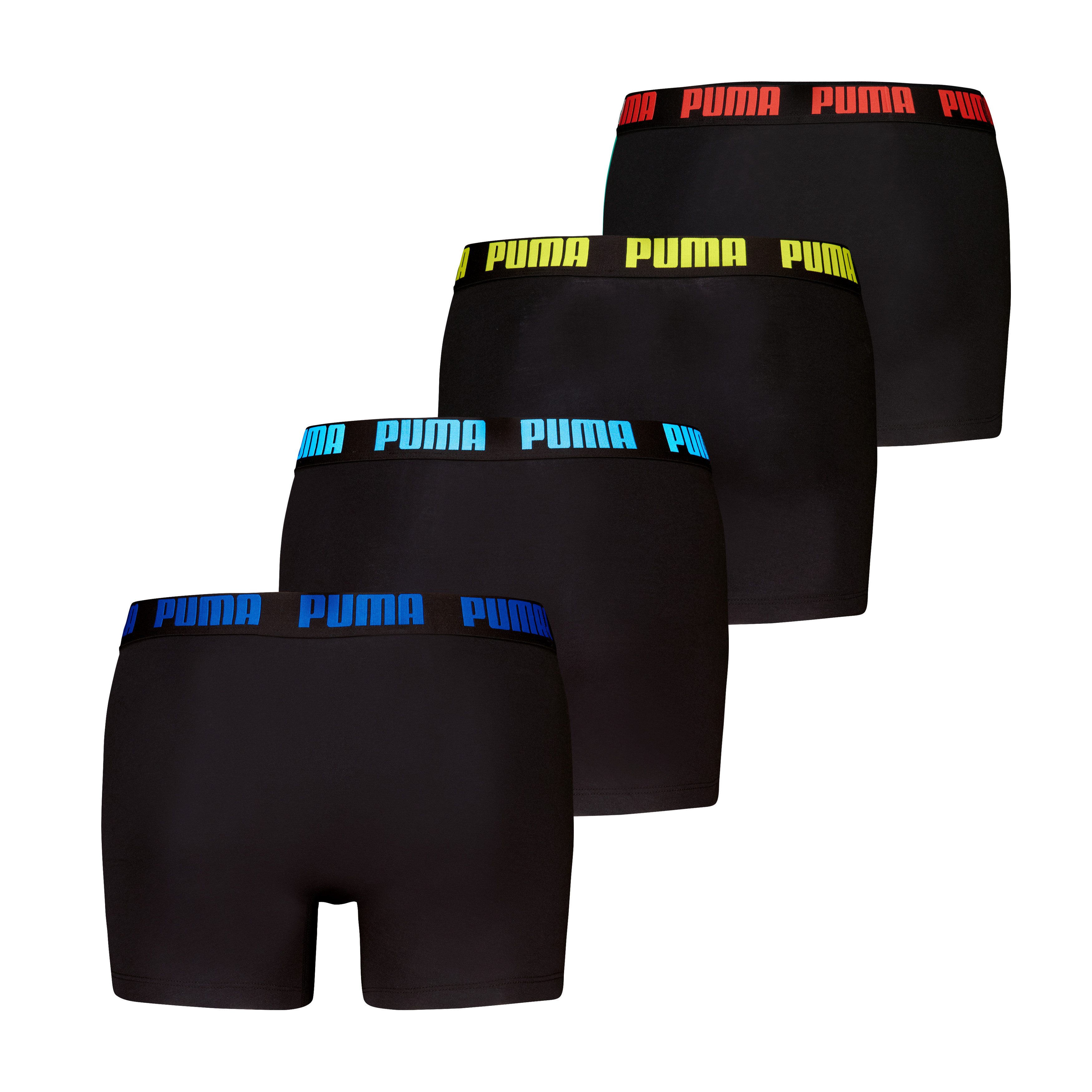 PUMA Boxershort PUMA MEN EVERYDAY BOXER 4P ECOM (Set van 4)