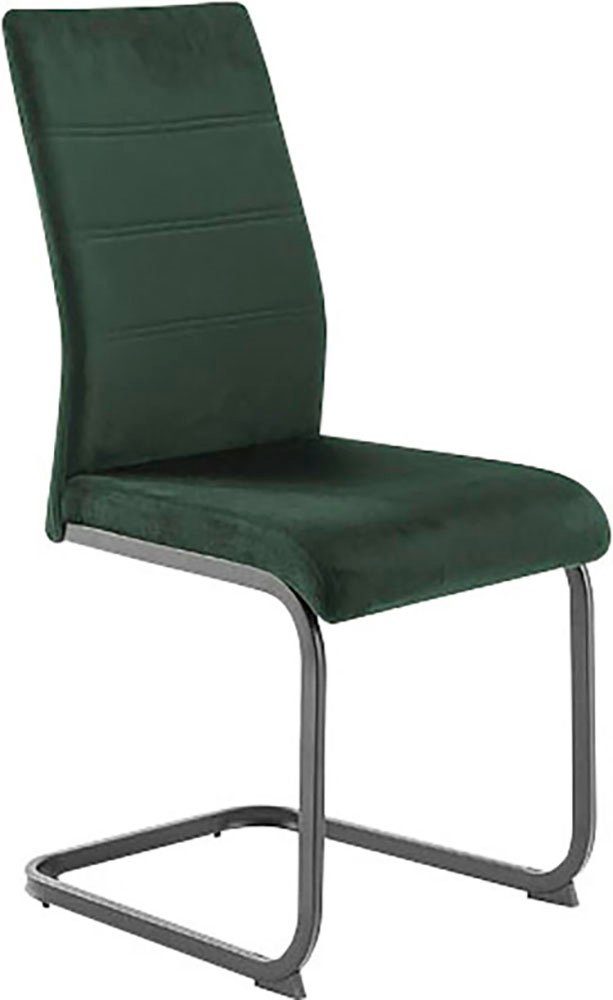MCA furniture Vrijdragende stoel MCA TICINO schommelstoel (4-pack), schommelstoelen, schommelaar, comfortabele zithoogte ca. 48 cm