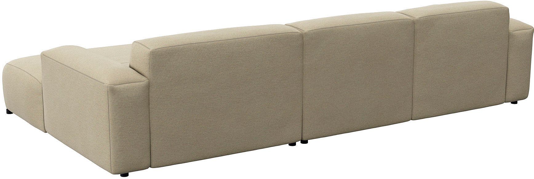FLEXLUX Hoekbank Lucera comfortabel en comfortabel door hoogwaardige zitconstructie, L-vorm