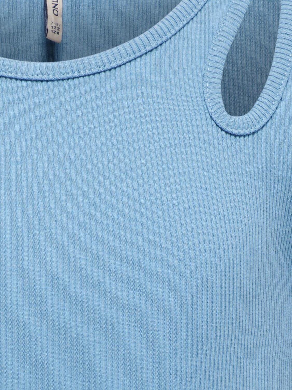 KIDS ONLY Shirt met korte mouwen KOGNESSA S/S CUT OUT TOP BOX JRS NOOS