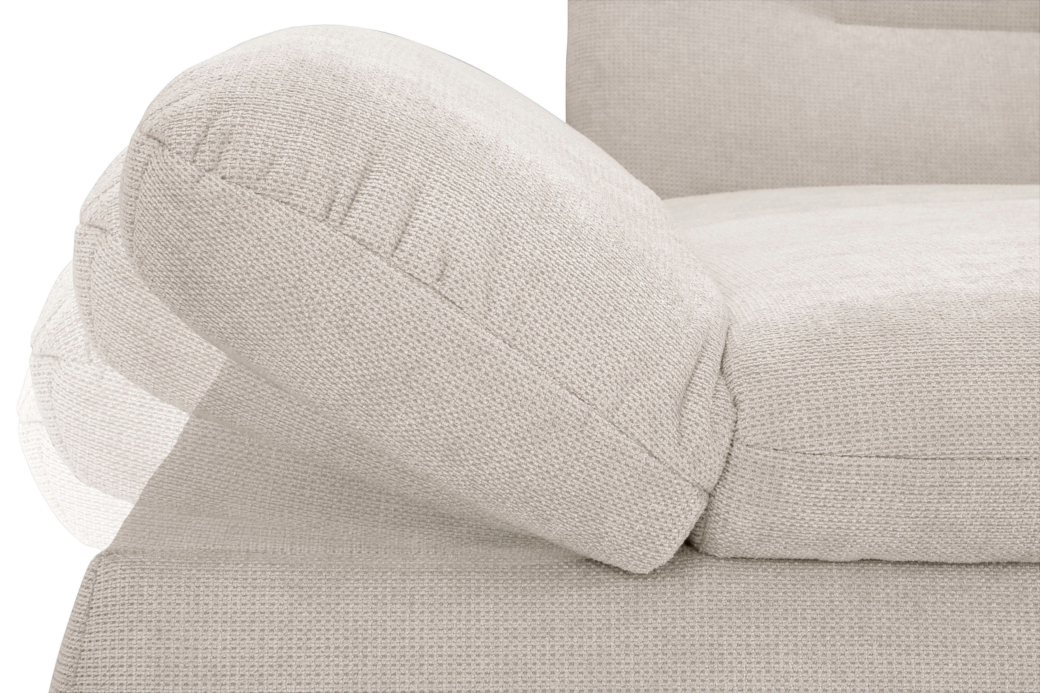 INOSIGN Zithoek Avesa U-vorm Naar keuze met verstelbare armleuningen en slaapfunctie, bxdxh: 355x216x80cm