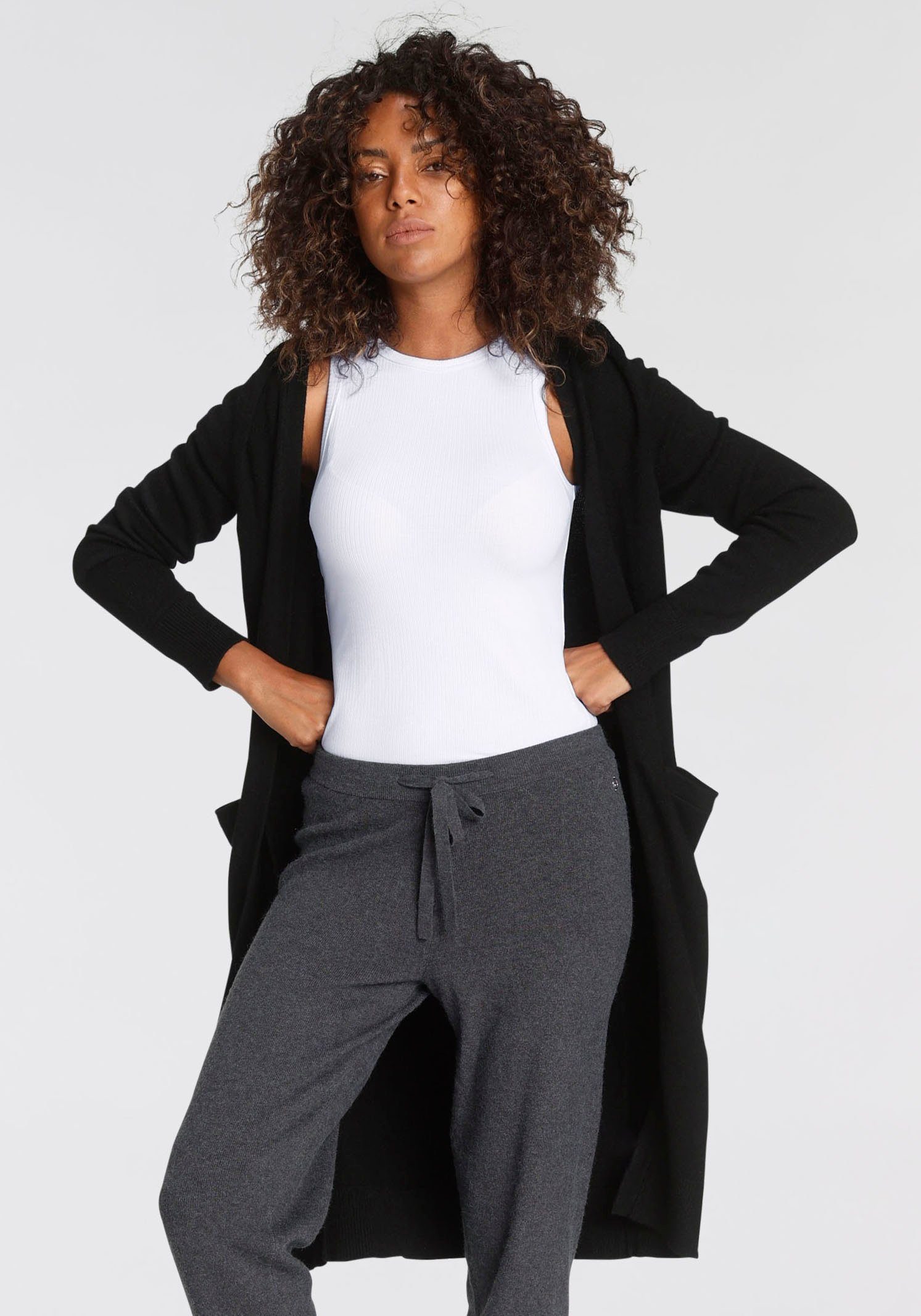Tamaris Vest in een lang model