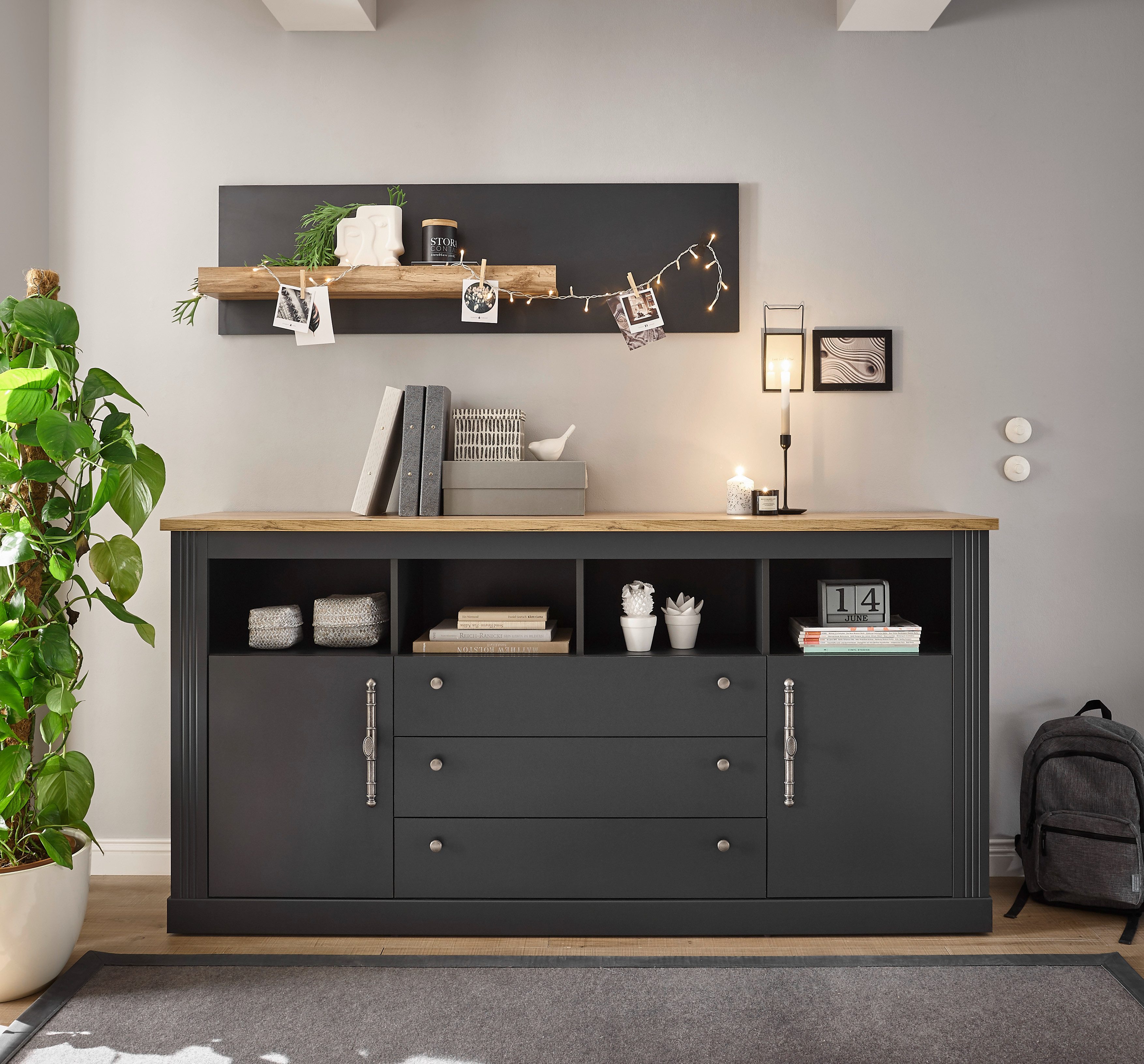 Home affaire Kantoormeubelset Westminster in romantische rustieke stijl, exclusief by otto
