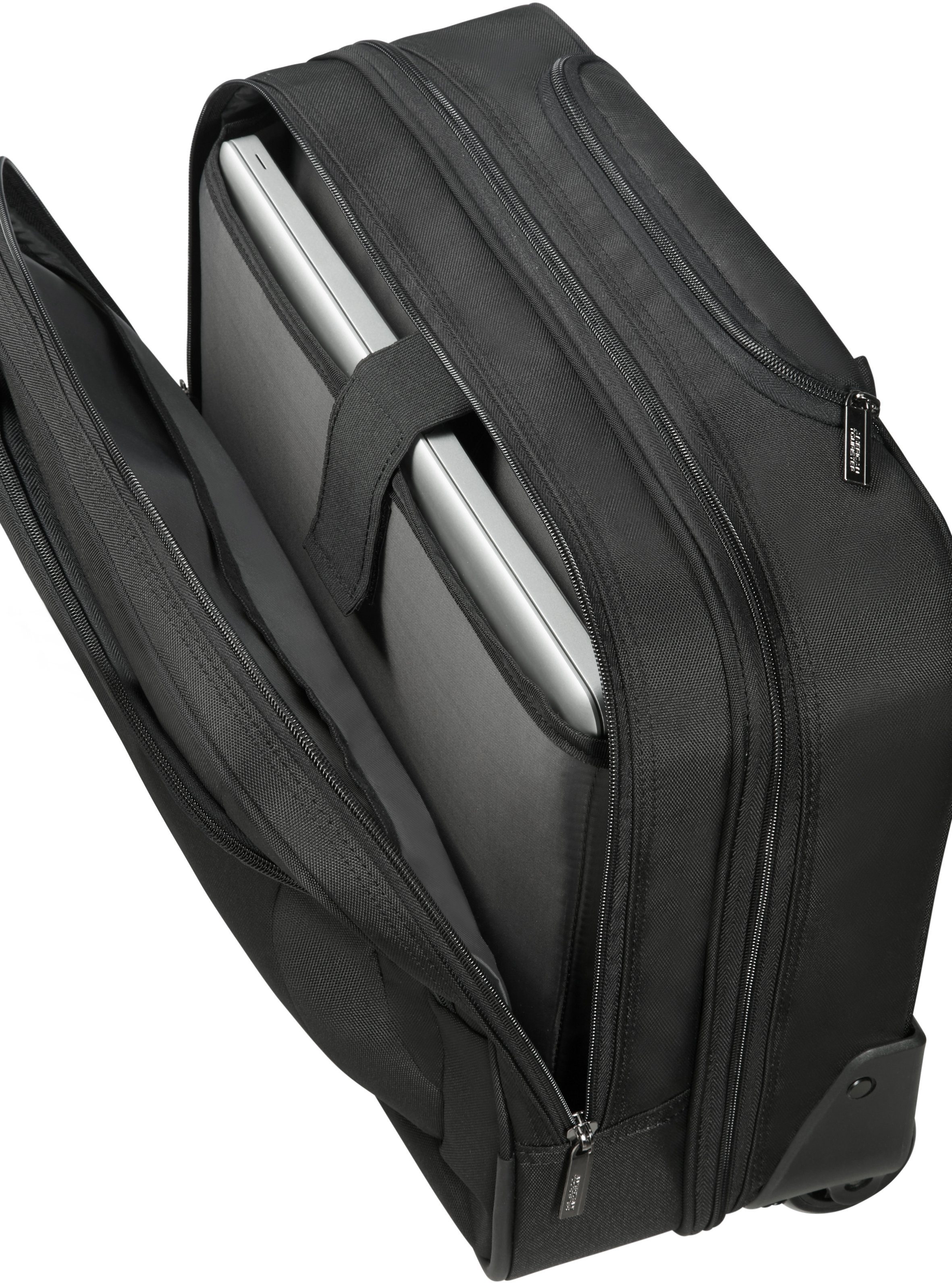 American Tourister® Businesstas AT WORK Handbagage trolley reistas 15,6-inch laptop-10,5-inch tabletvak