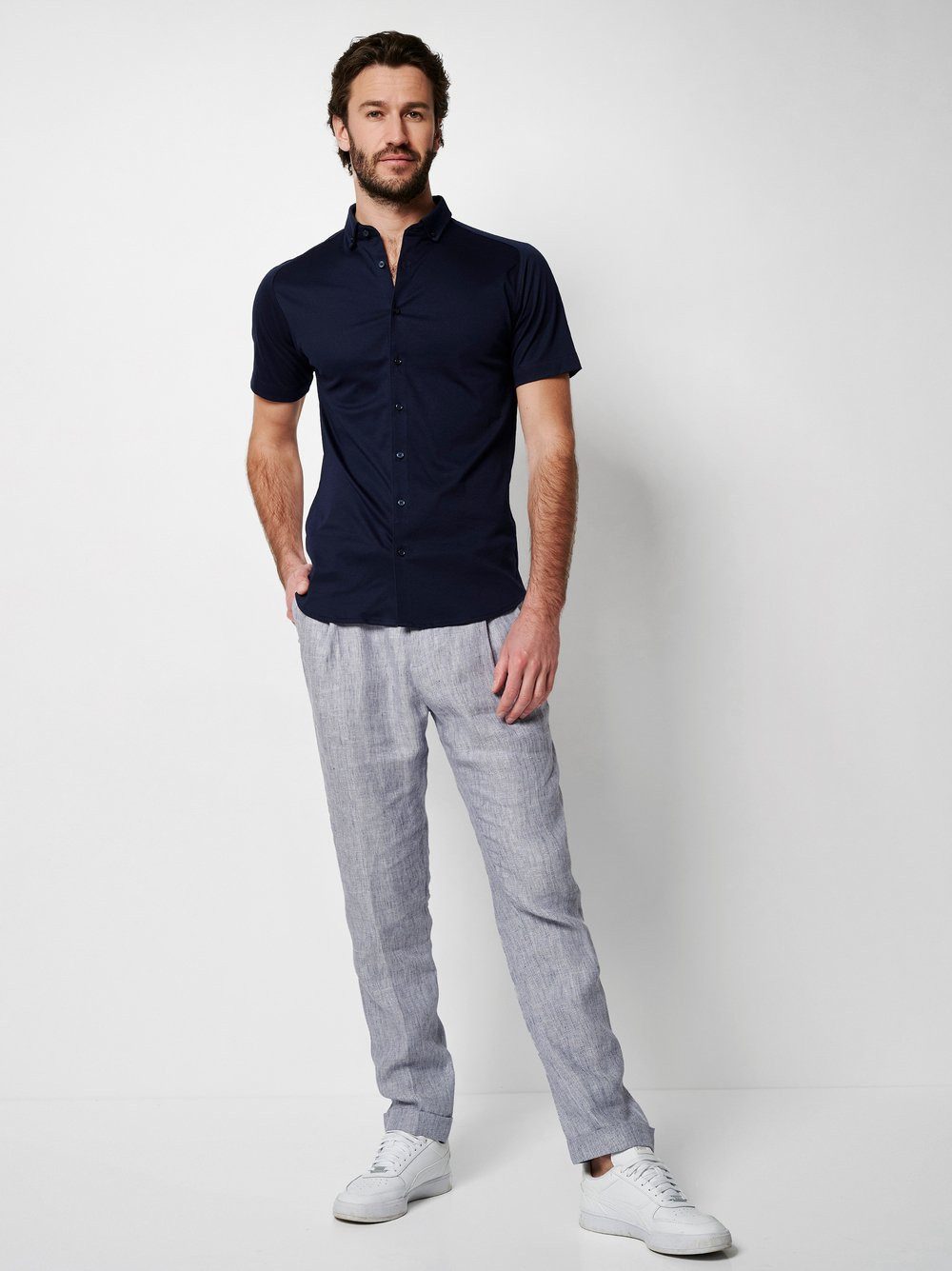 Desoto Overhemd met korte mouwen Casual Modern BD 1/2