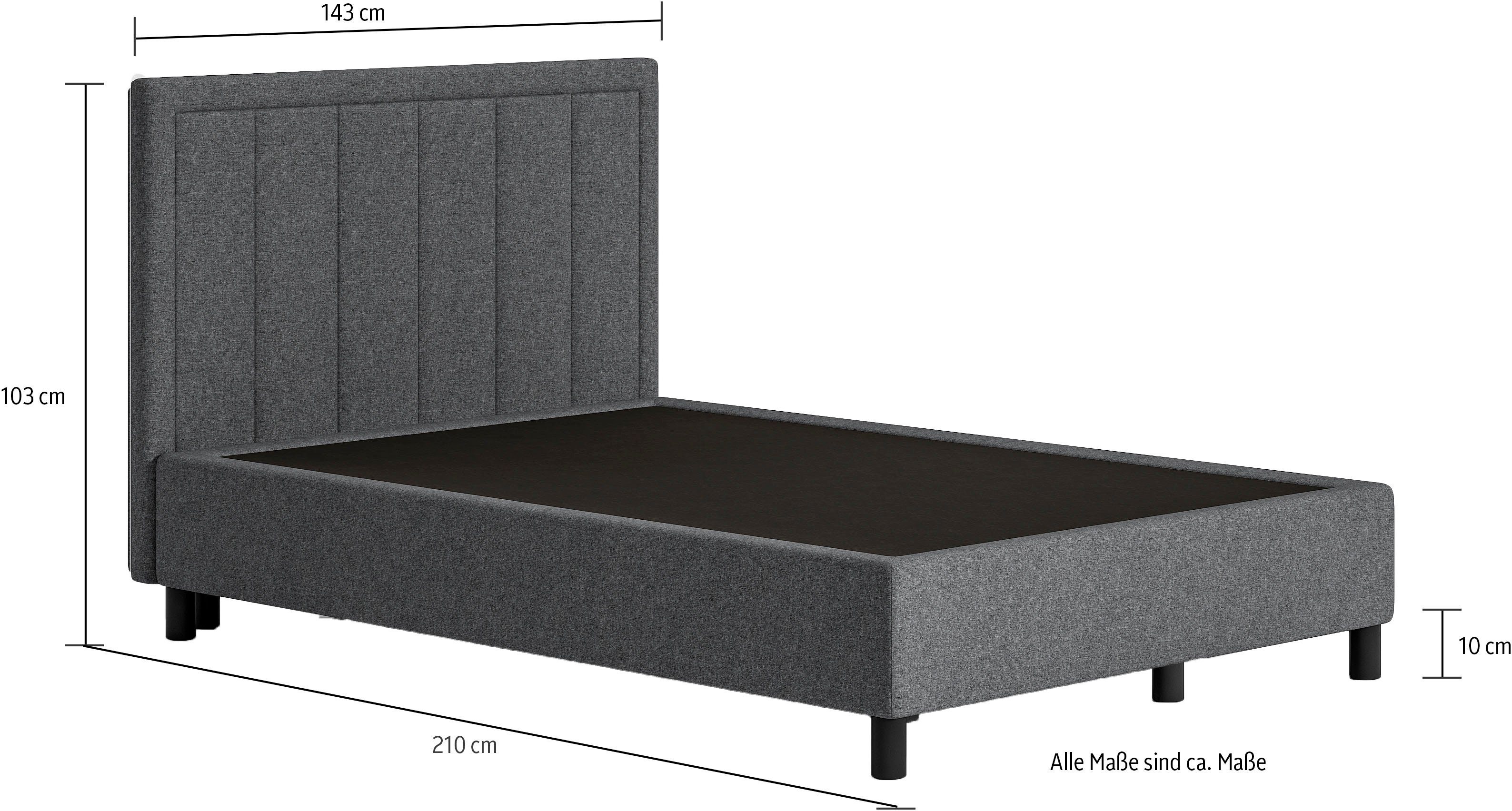 ATLANTIC home collection Boxspring Serenity optioneel met matras