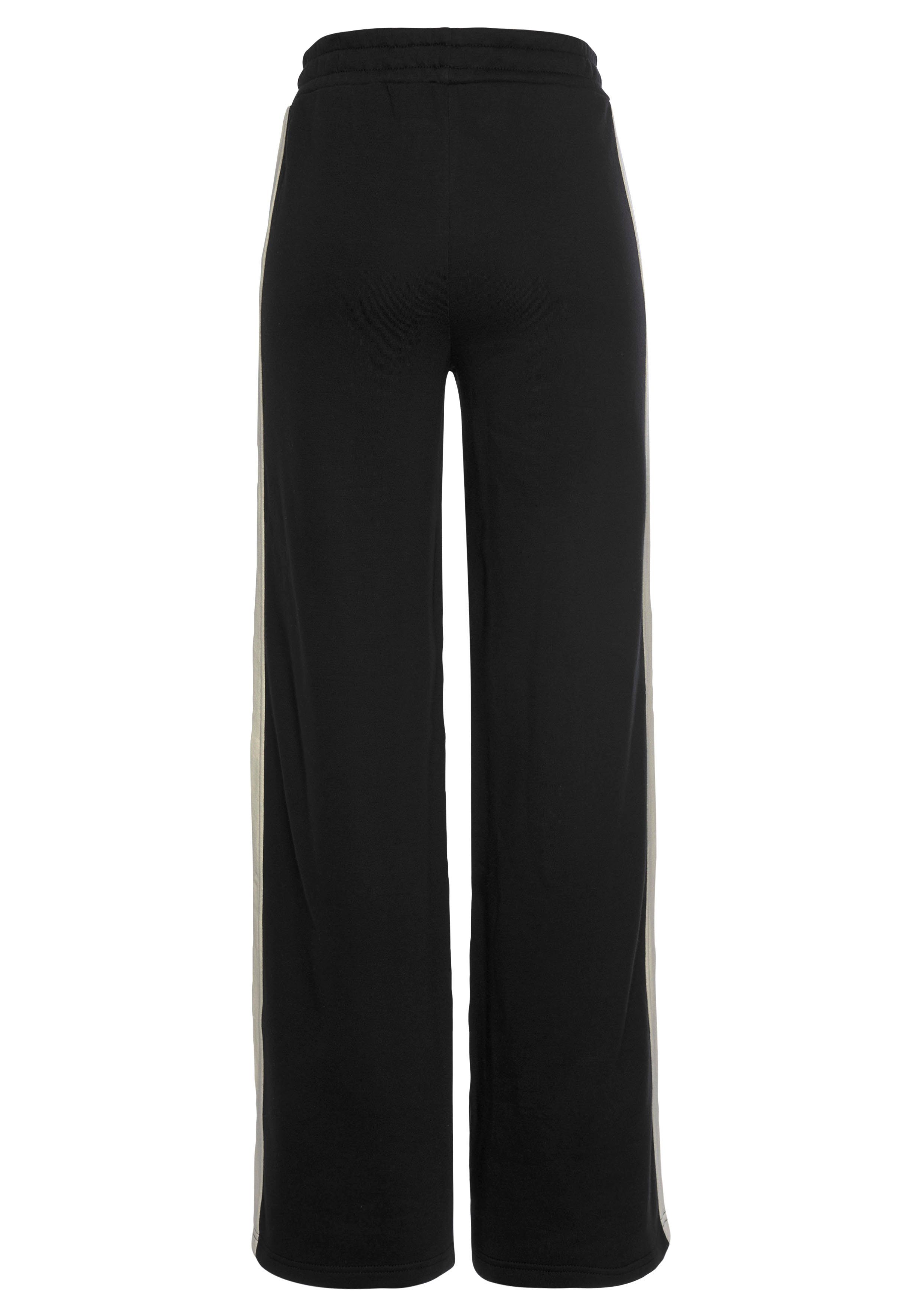 Lascana Sweatbroek met wijd been, loungepak