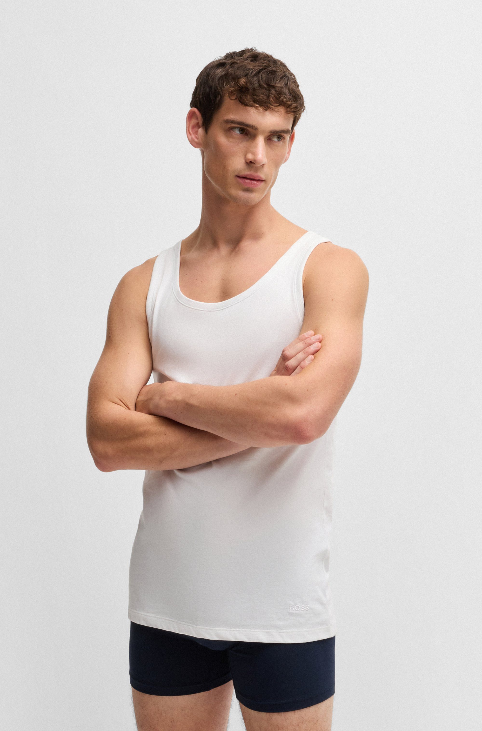 BOSS Hemd Tank Top 3P CO (set, 3 stuks)
