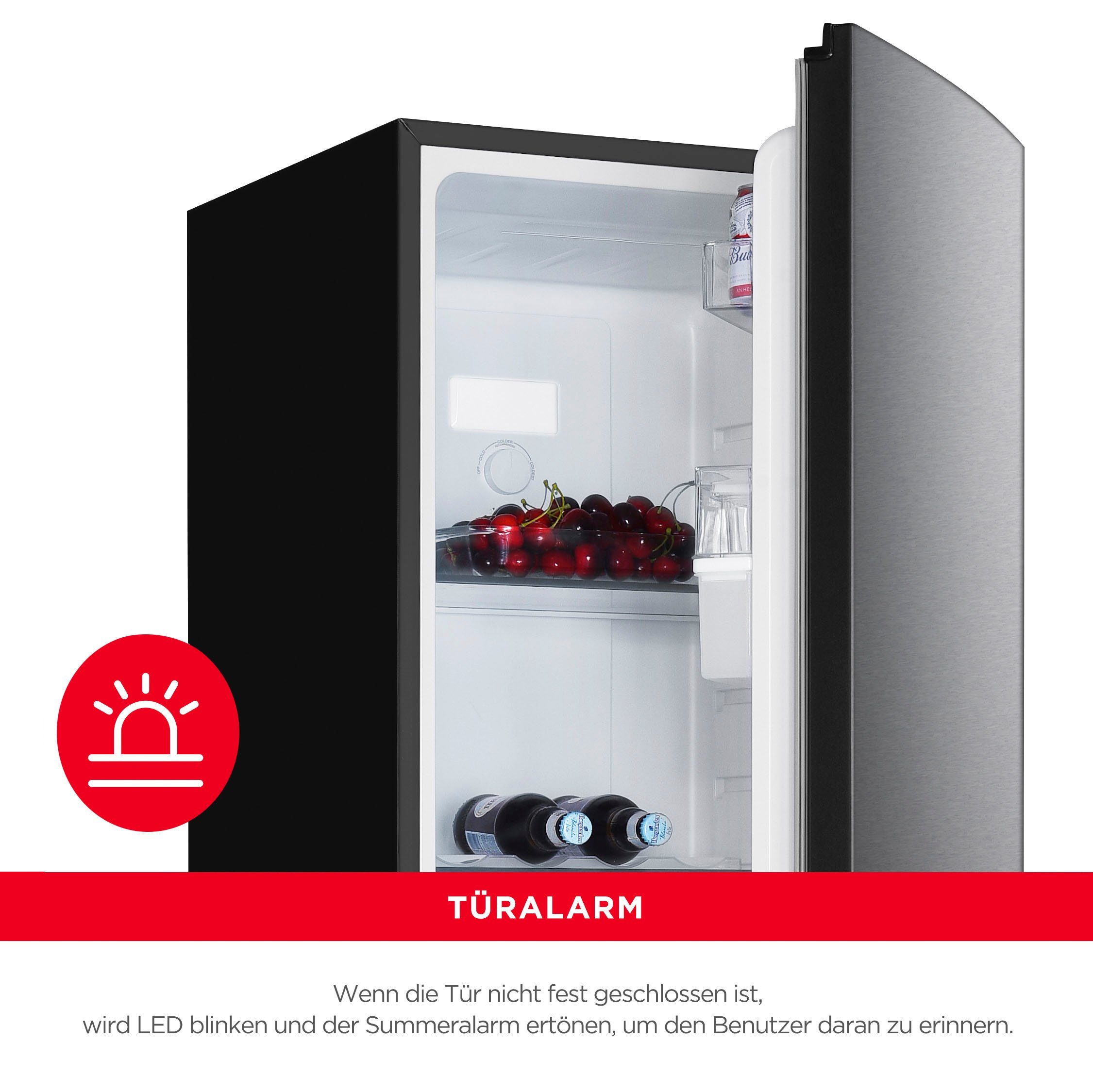 Hanseatic Koel-vriescombinatie HKGK17955CNFI Ontdooifunctie, Snelle vriesfunctie