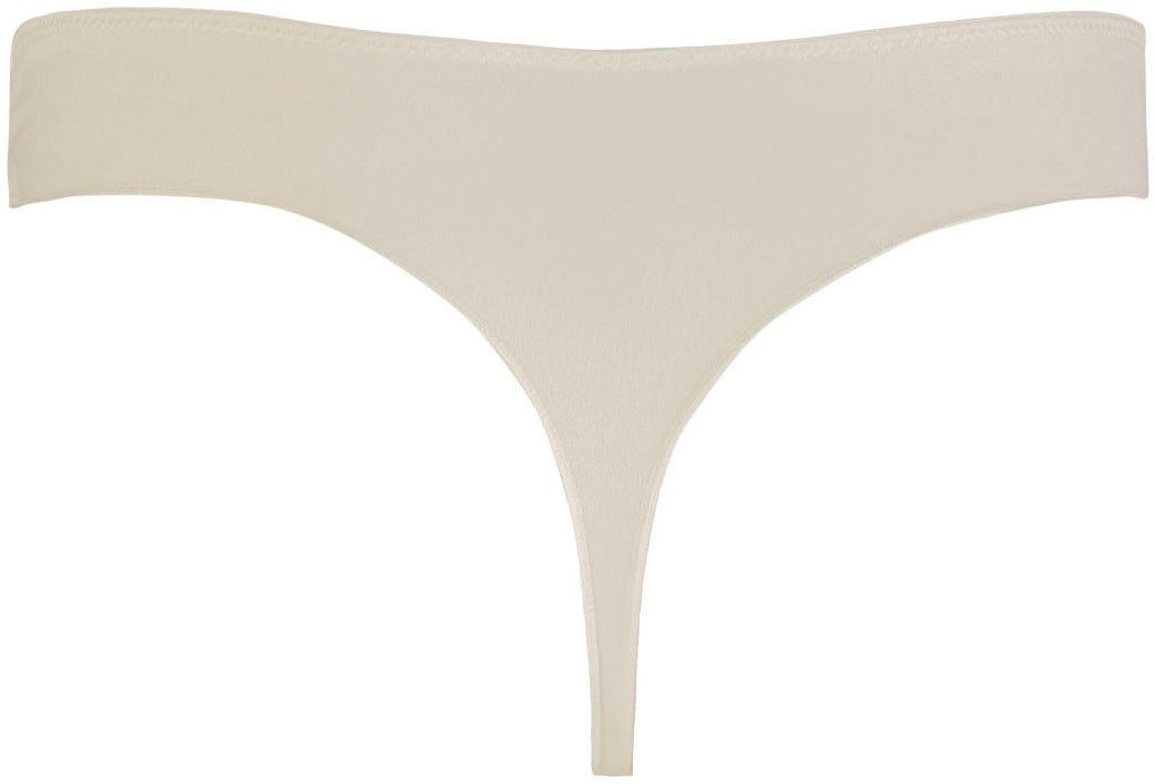 Nina Von C. String SILVER EDITION met gebloemde kanten inzetten (2 stuks, Set van 2)