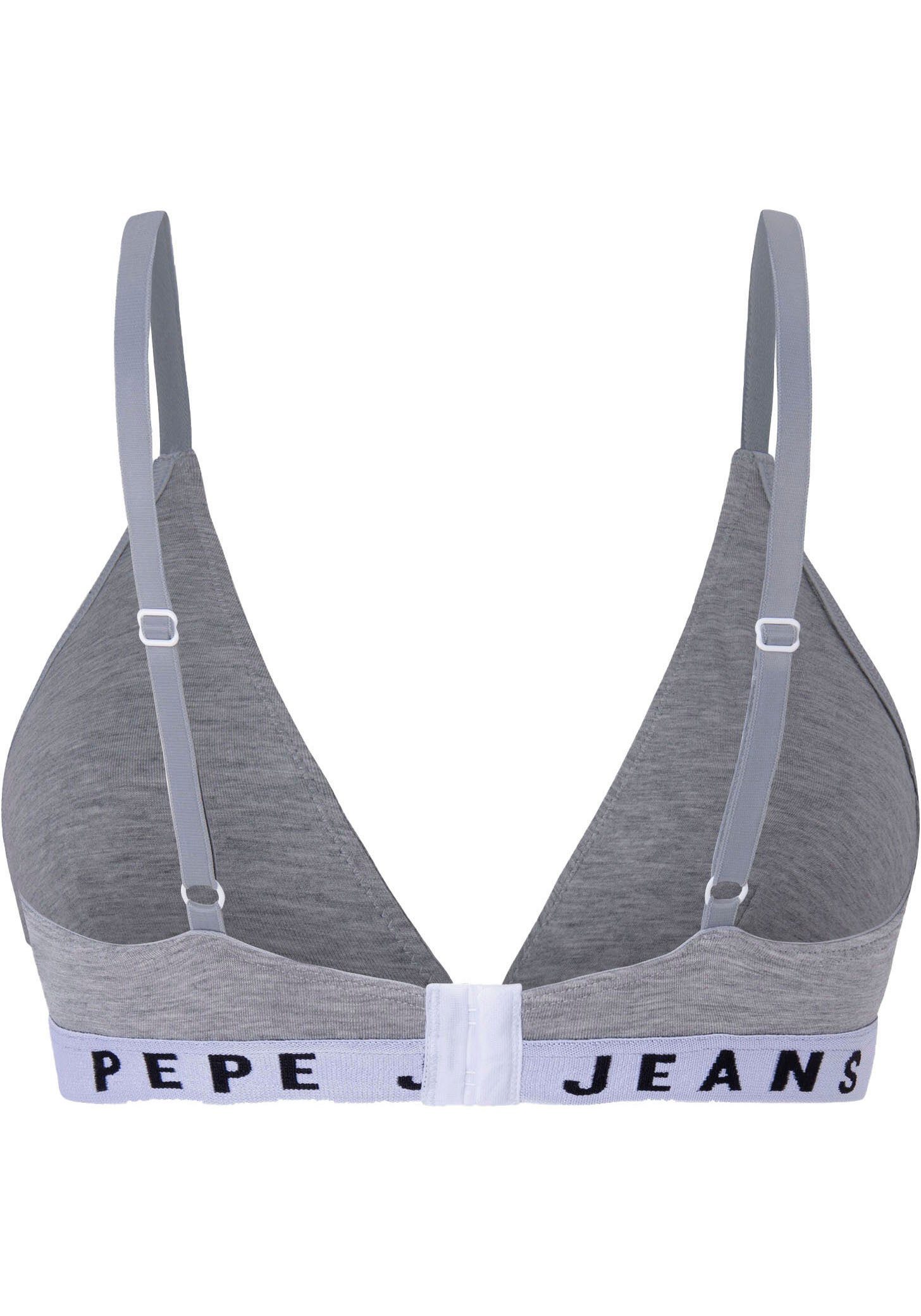 Pepe Jeans Bh zonder beugels Logo Bra