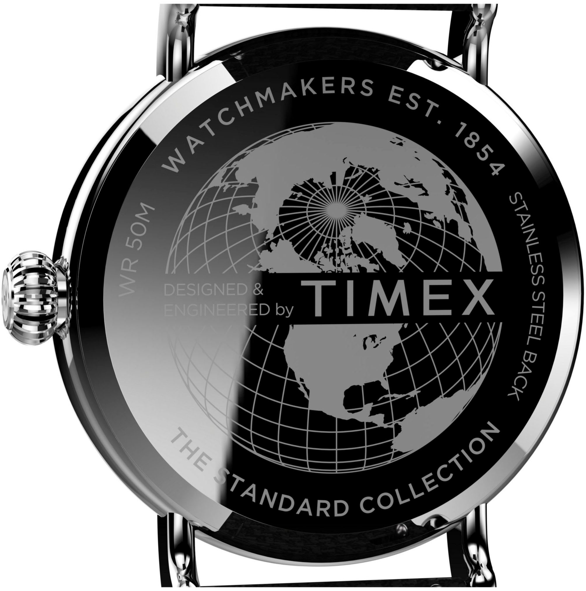 Timex Kwartshorloge WATERBURY STANDARD Armbandhorloge, herenhorloge, lichtgevende wijzers, mineraalglas, analoog