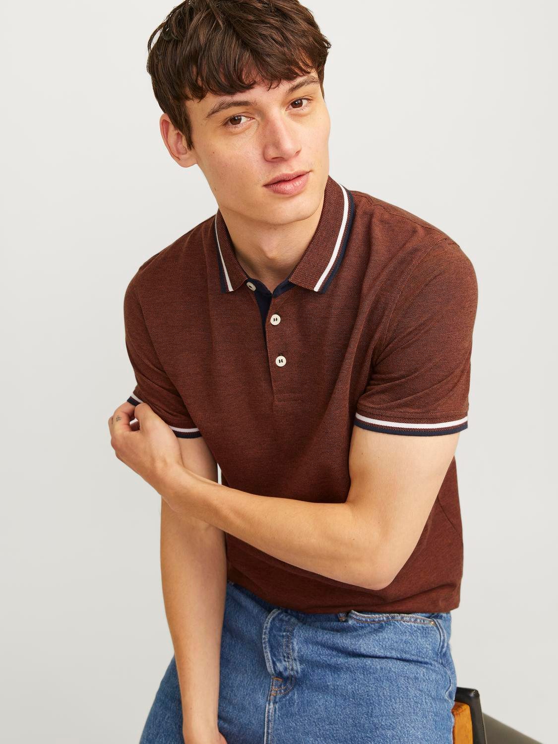 Jack & Jones Poloshirt JJEPAULOS POLO SS NOOS
