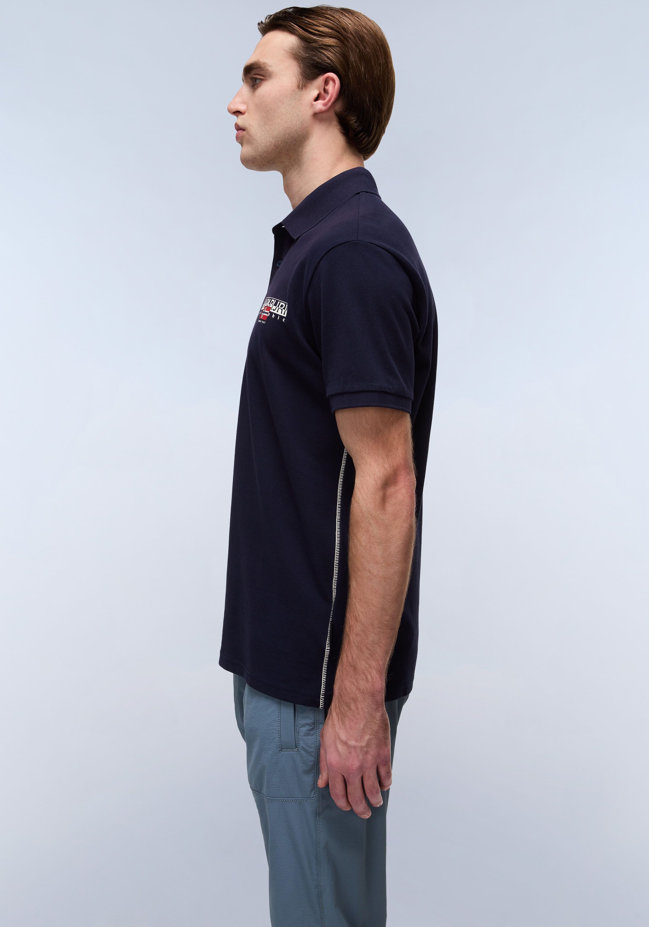 Napapijri Poloshirt E-AYLMER Met een ronde hals