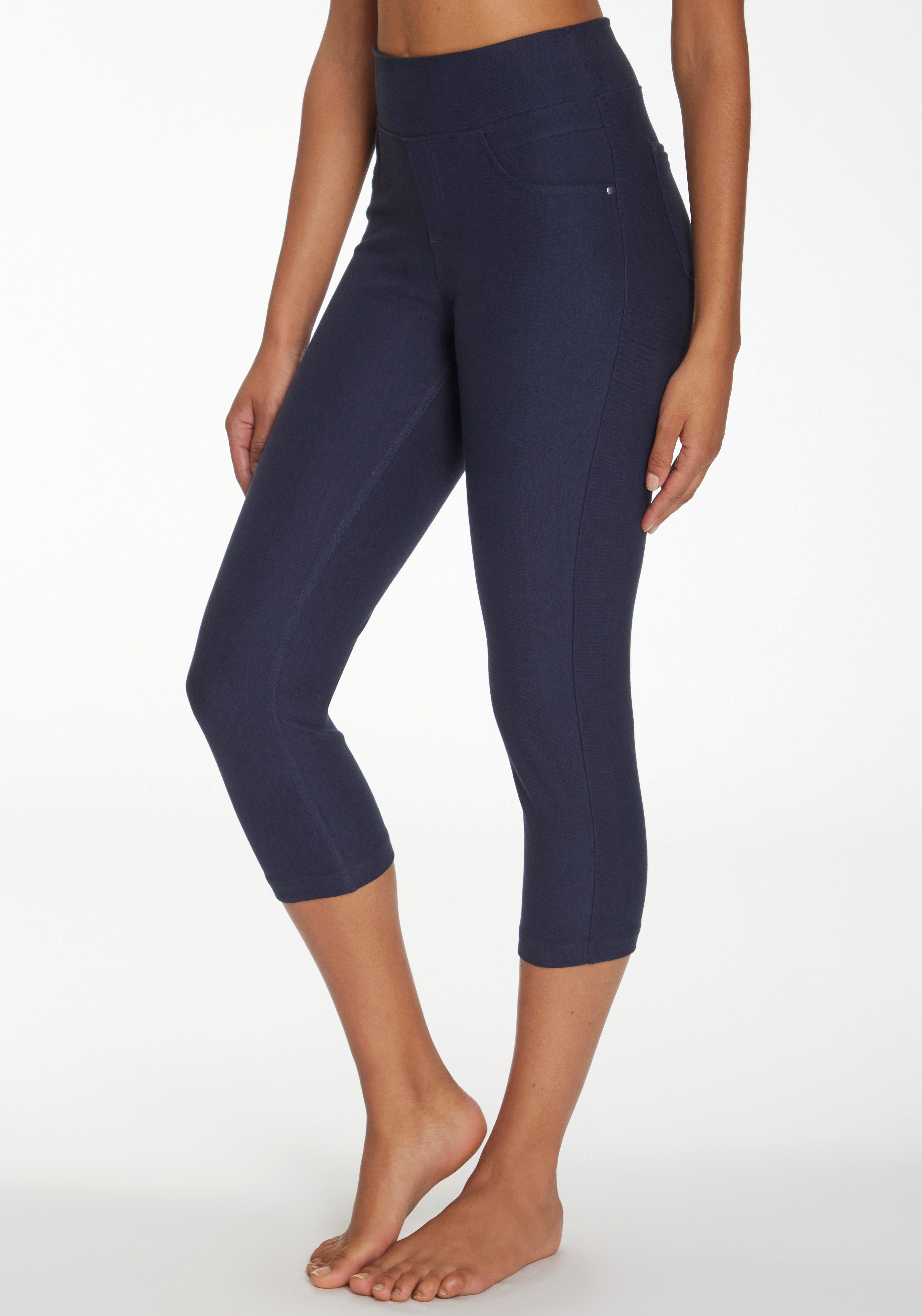 H.I.S Capribroek in slip-on broekstijl