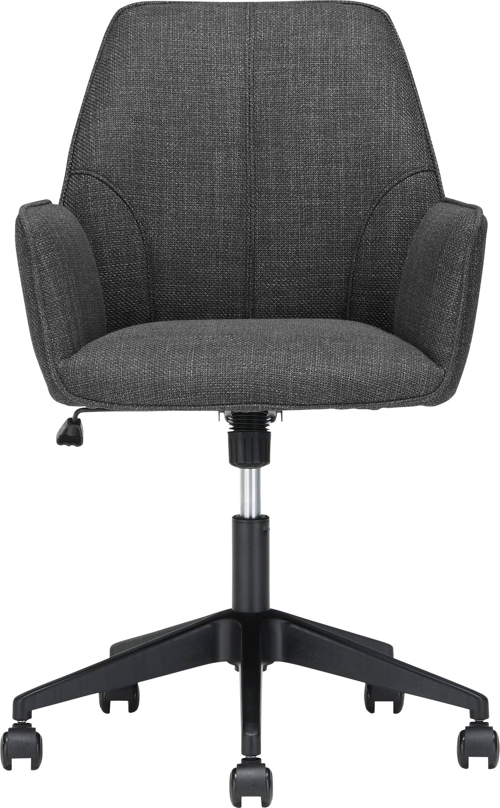 MCA furniture Bureaustoel O-Pemba Geweven stof, bureaustoel met traploos instelbare comfortabele zithoogte