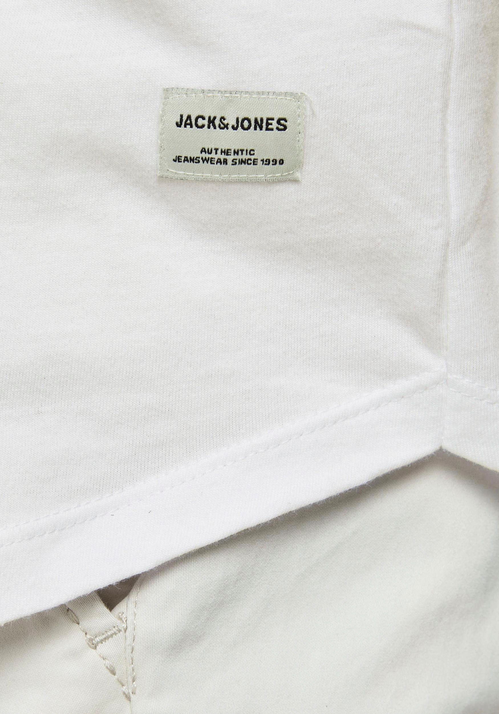 Jack & Jones Shirt met ronde hals JJENOA TEE SS CREW NECK 3PK MP NOOS (3-delig, Set van 3)