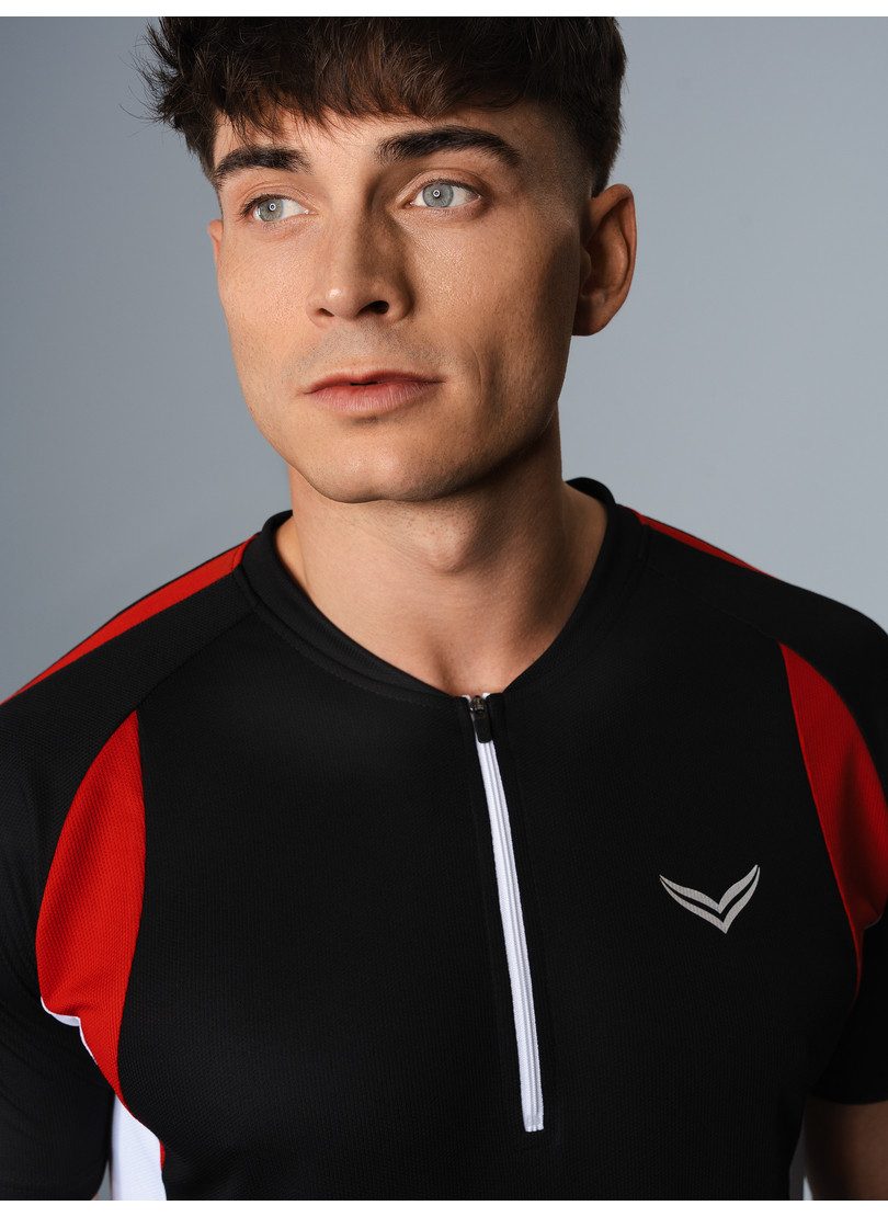 Trigema T-shirt TRIGEMA fietsshirt van ademend COOLMAX® materiaal (1-delig)