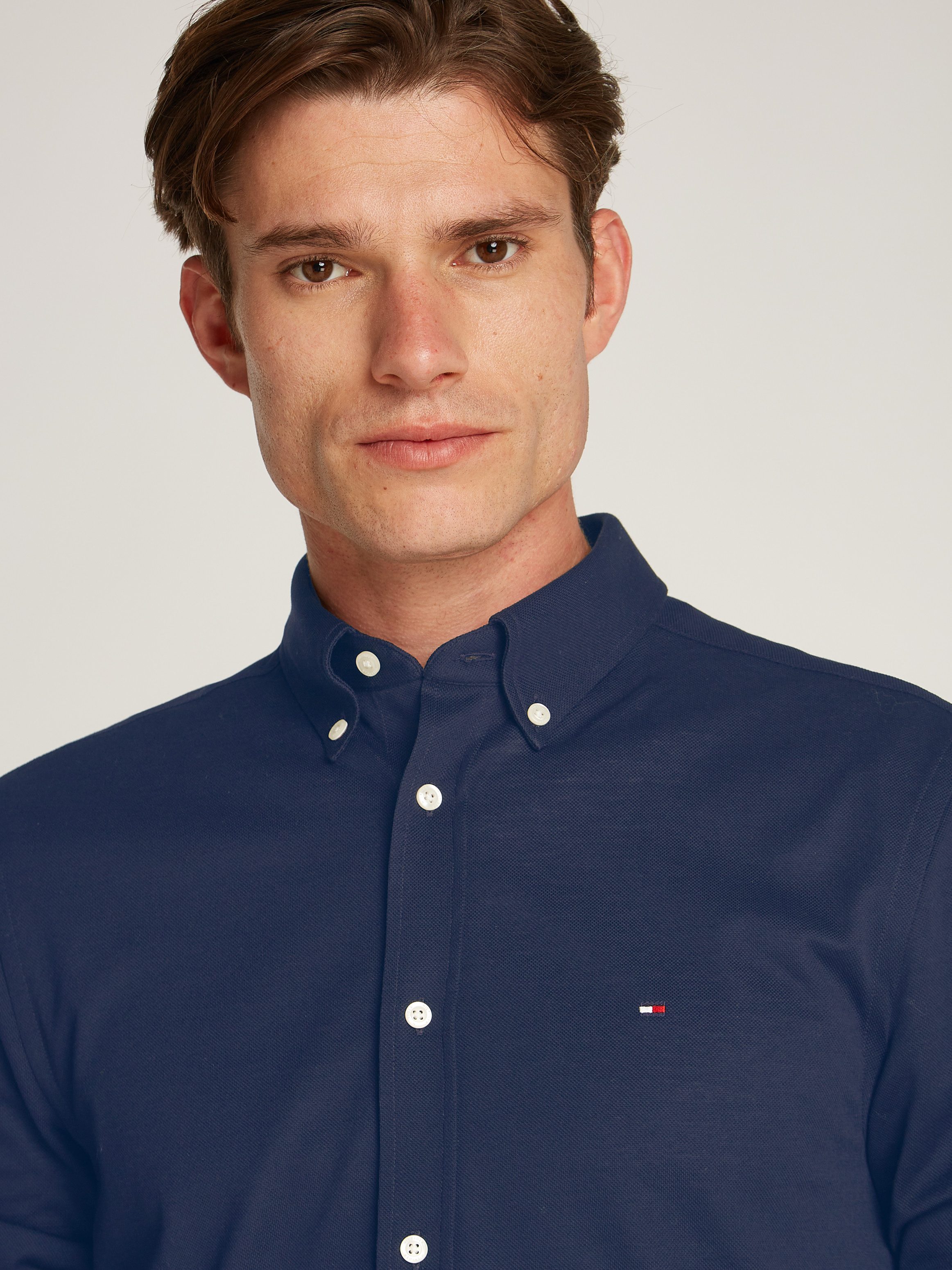 Tommy Hilfiger Businessoverhemd FLEX DOBBY SF SHIRT