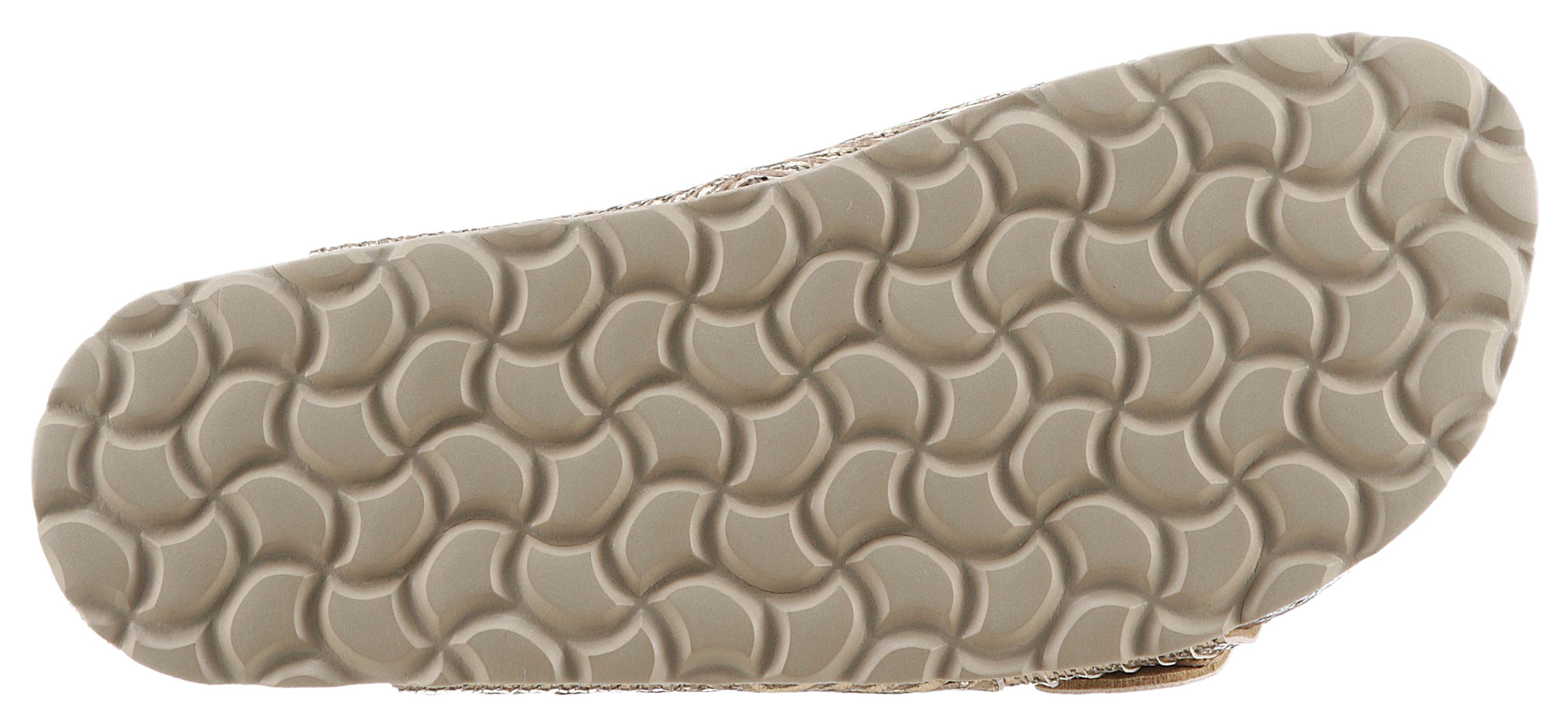 VERBENAS Slippers RUTH LATO METAL , zomerschoen, slippers met twee verstelbare gespen