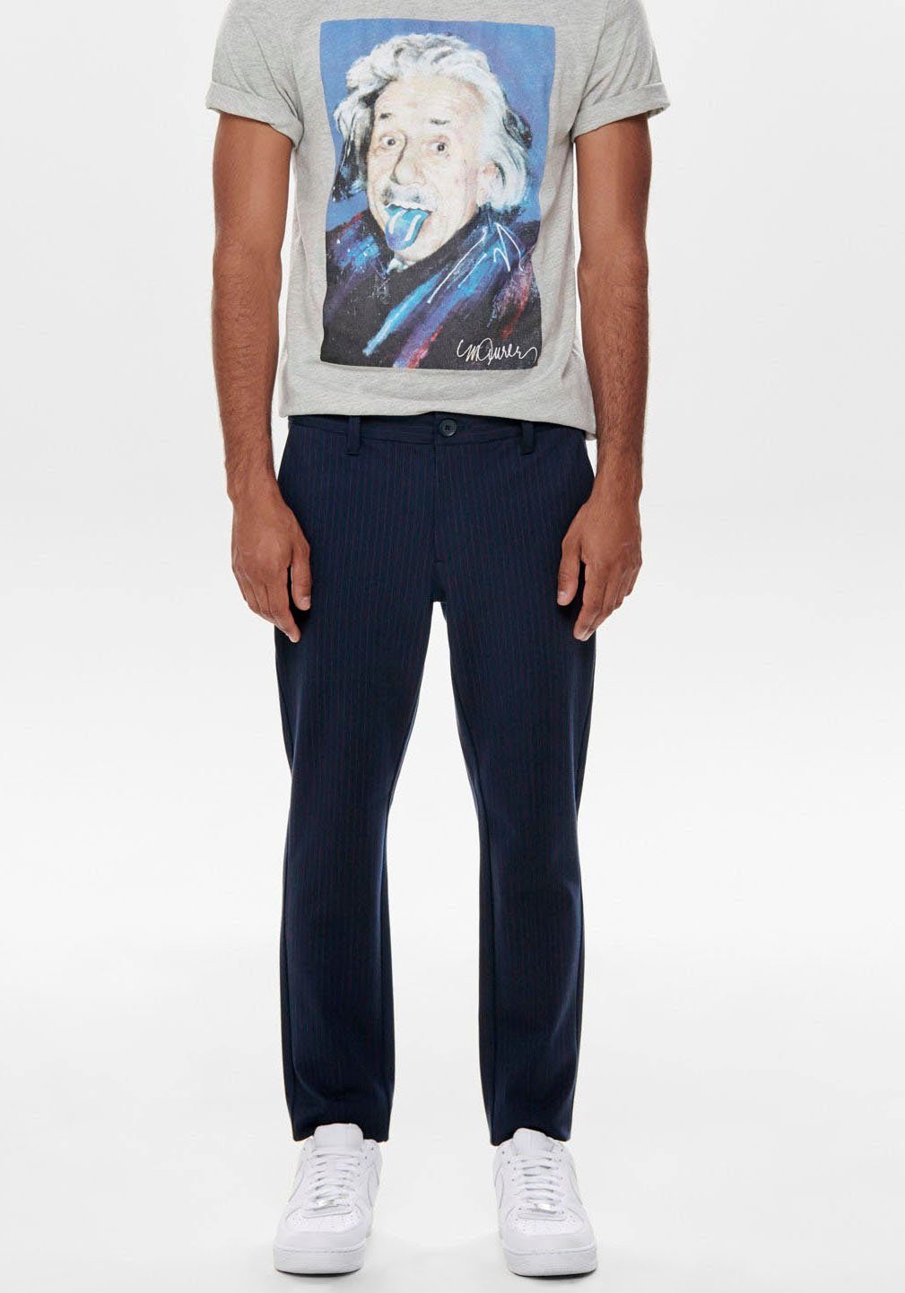 ONLY & SONS Chino MARK PANT heren chino's maat 29 blauw