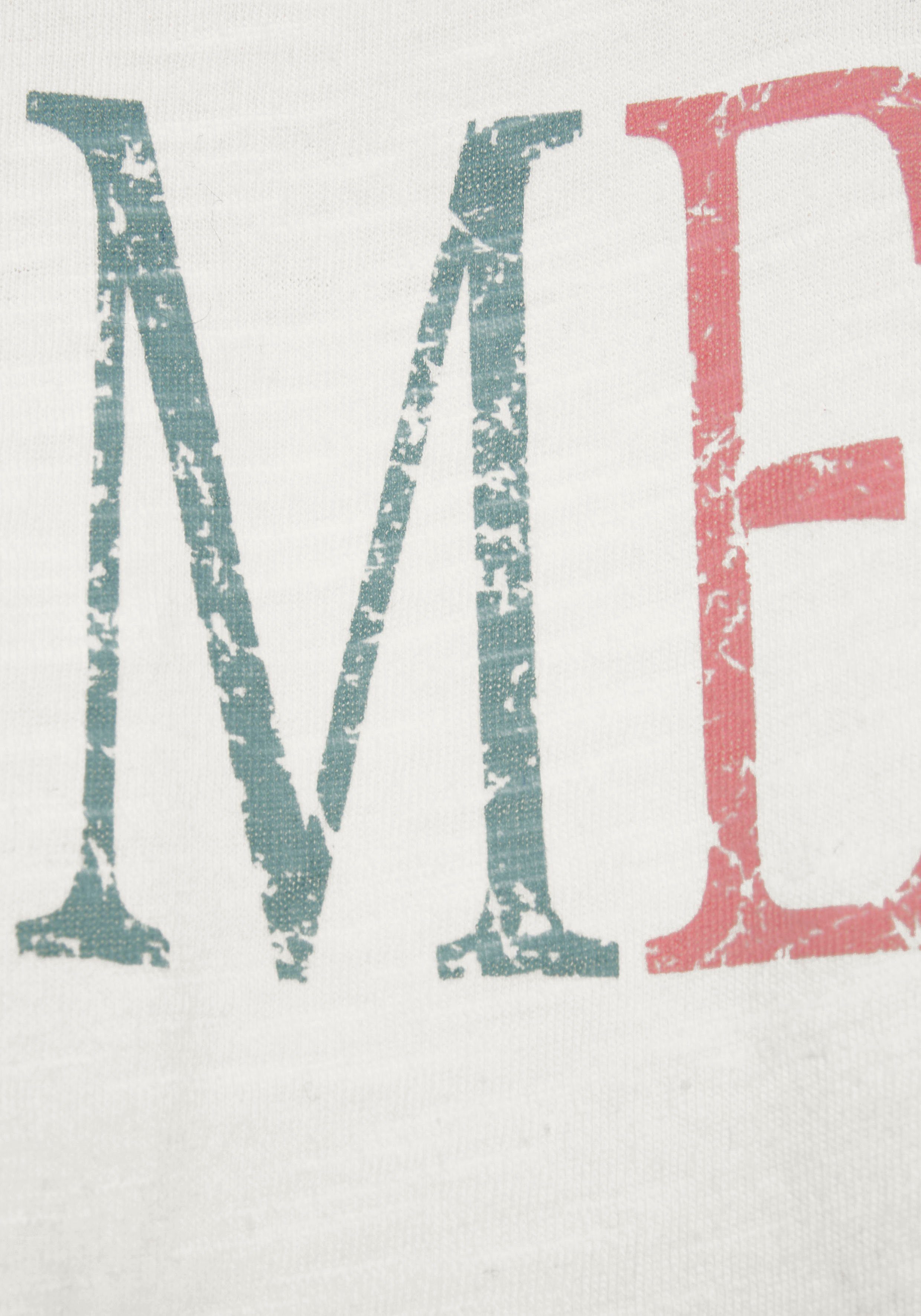 Beachtime T-shirt met twee verschillende prints (set, 2-delig)