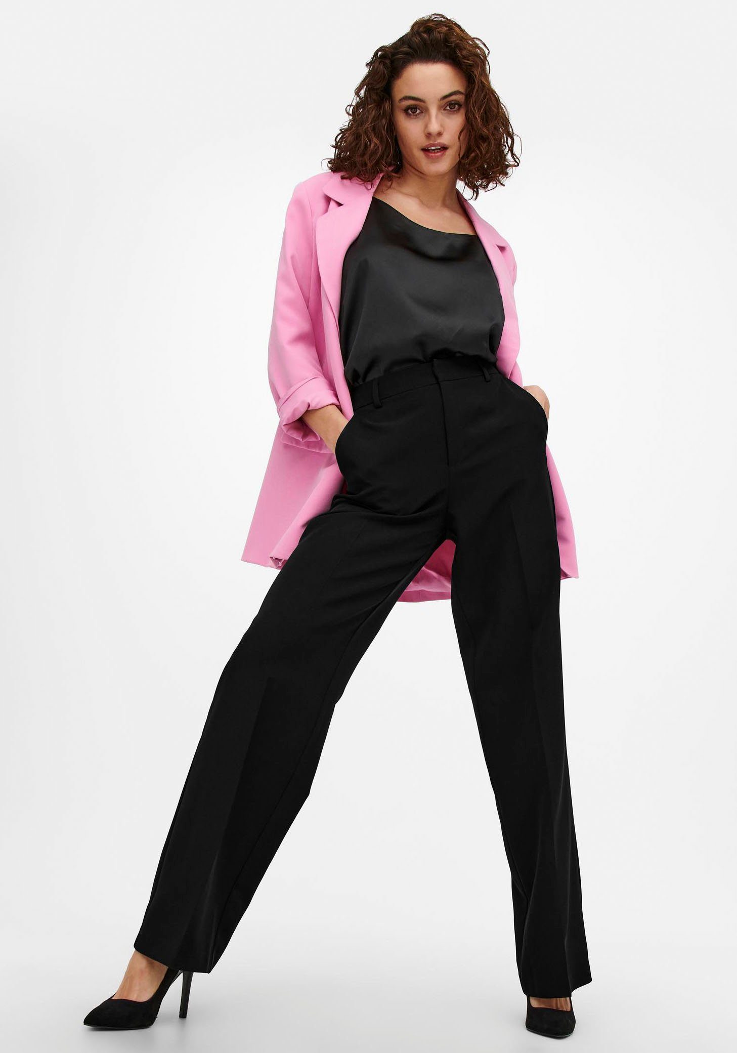 Only Pantalon ONLBERRY LIFE HW WIDE PANT TLR NOOS