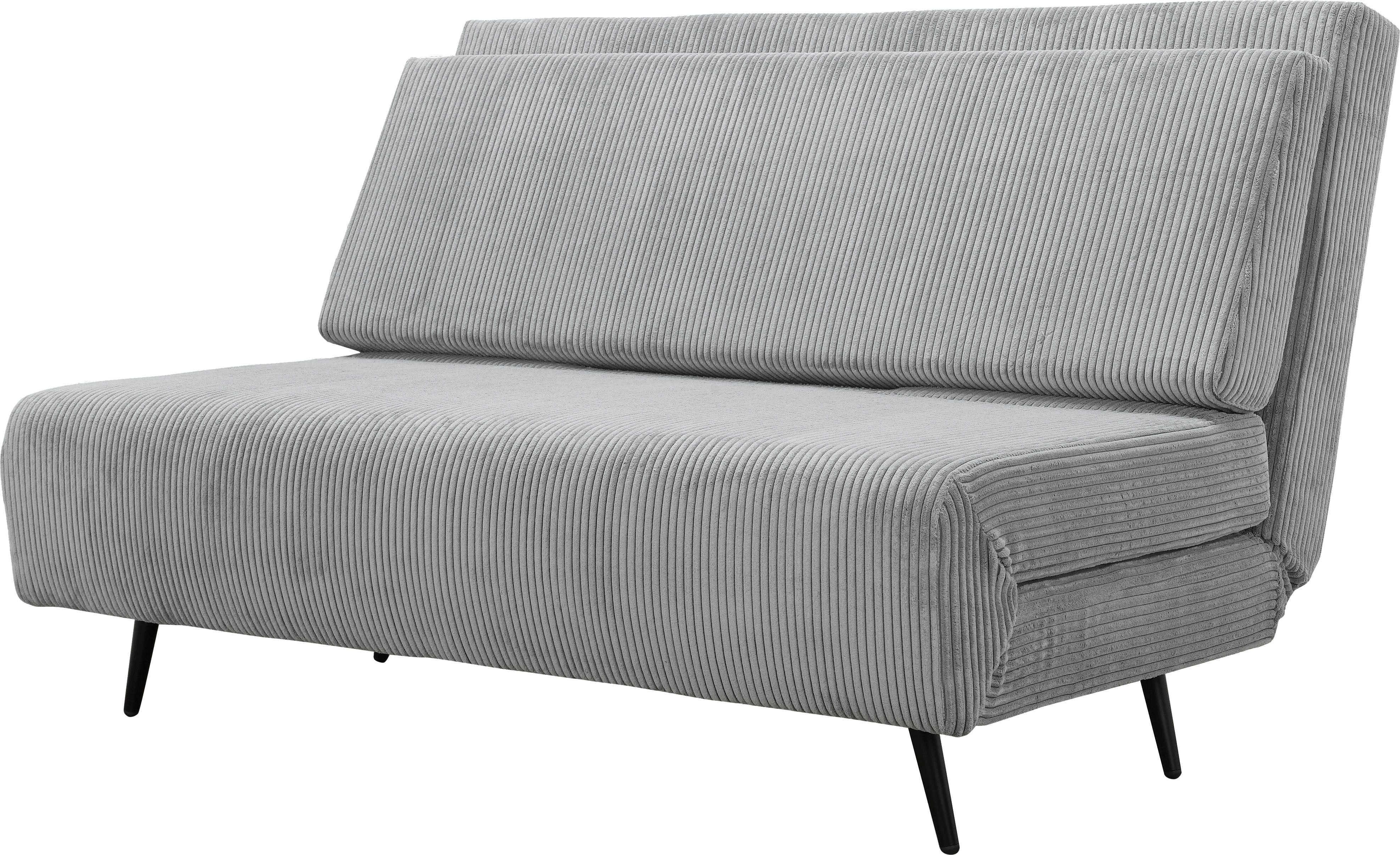 andas Slaapbank LINNEA Daybed met opklapbaar ligoppervlak, in geweven stof, velours, corduroy