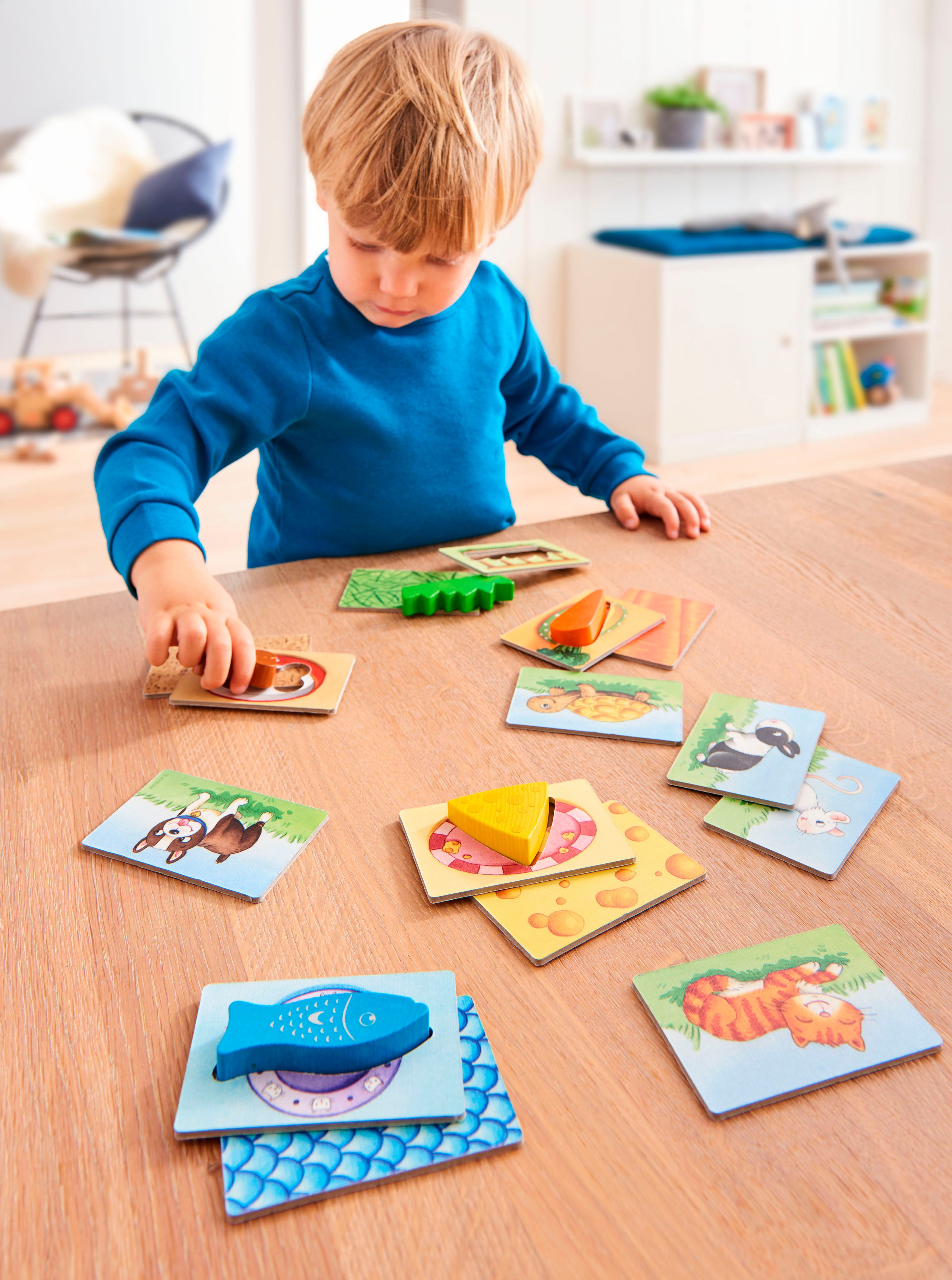 Haba Spel Mijn Eerste Spellen, Dieren voederen